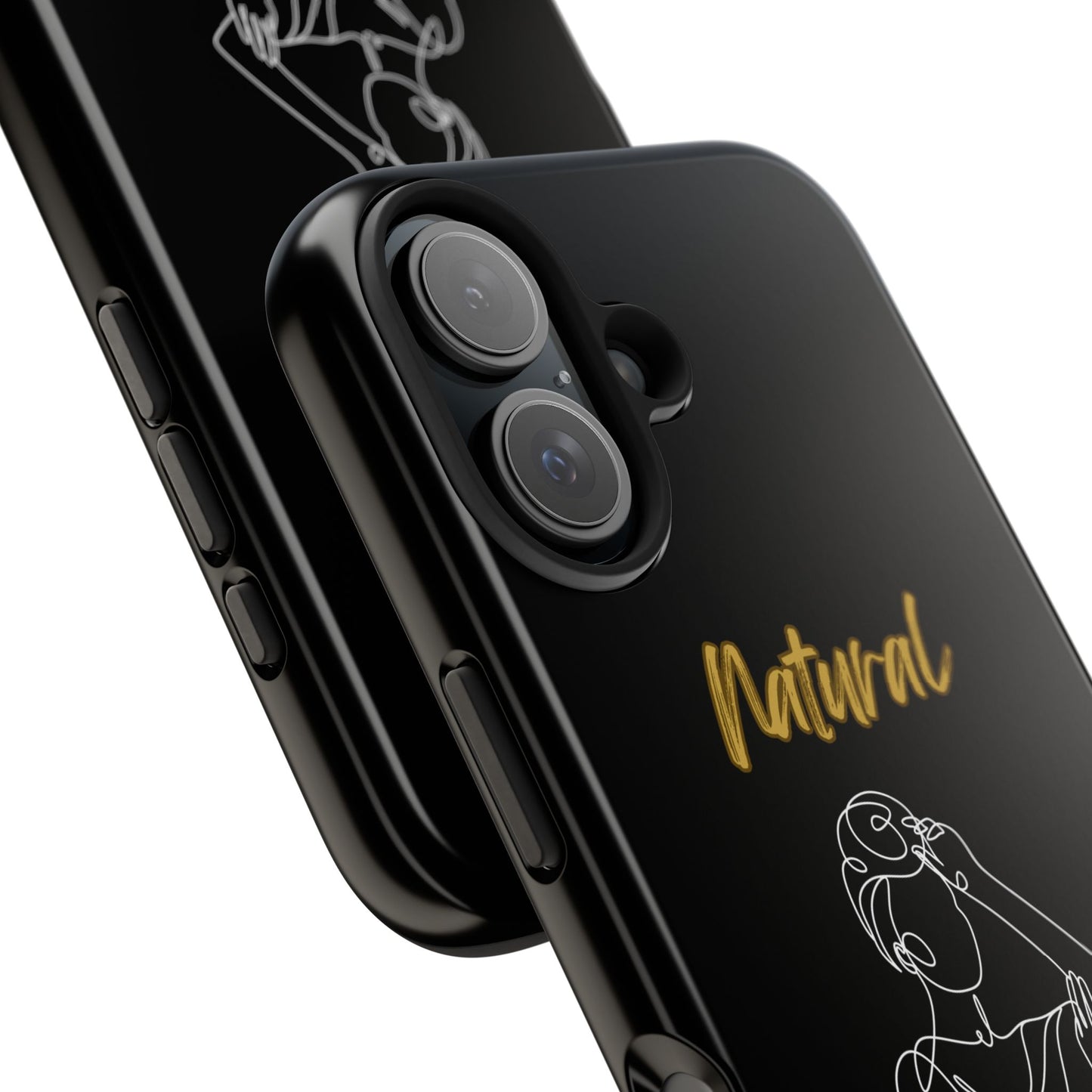 Natural Woman Style (WL)Tough Phone Cases BLACK