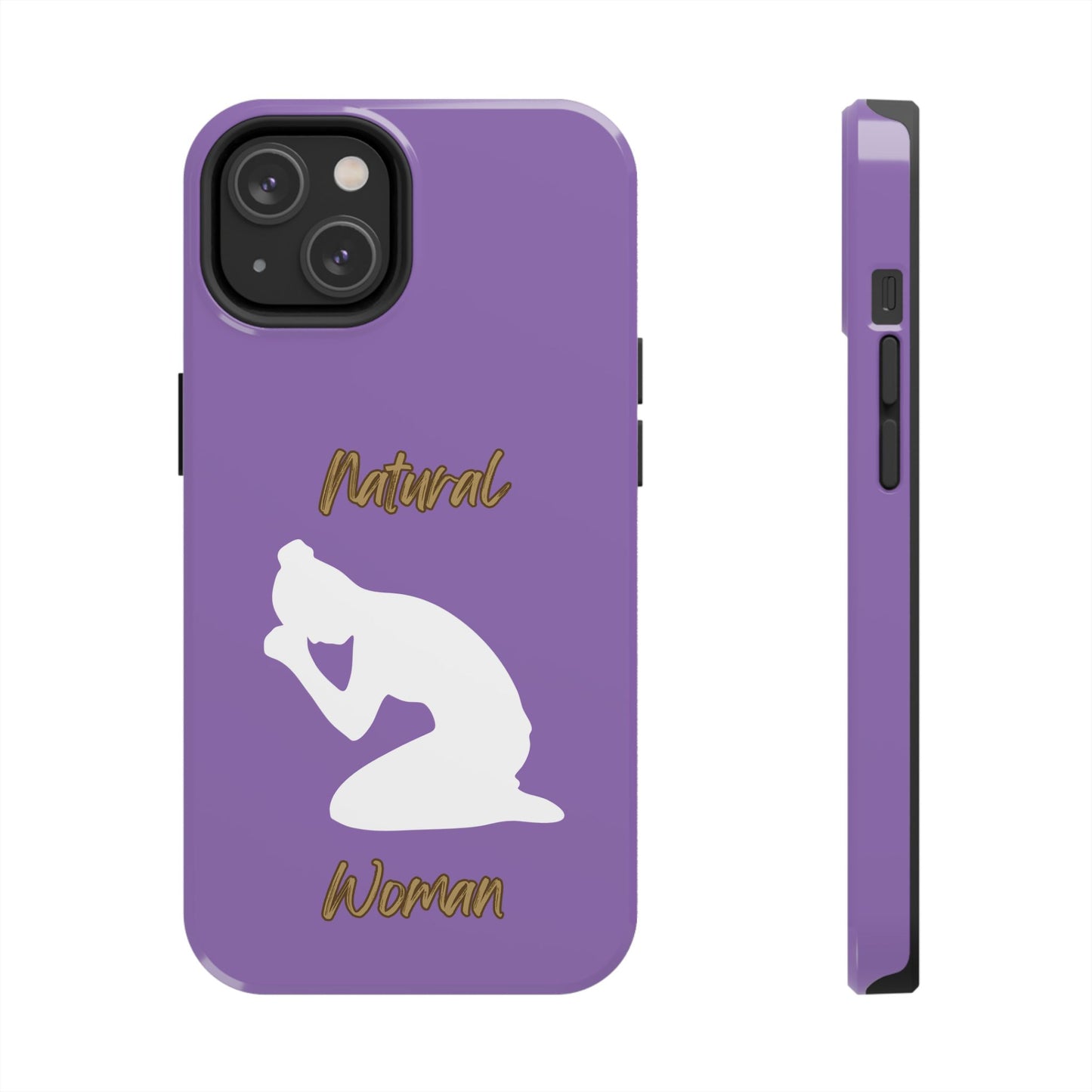 Natural Woman Pray (WL) Tough Phone Cases LIGHT PURPLE