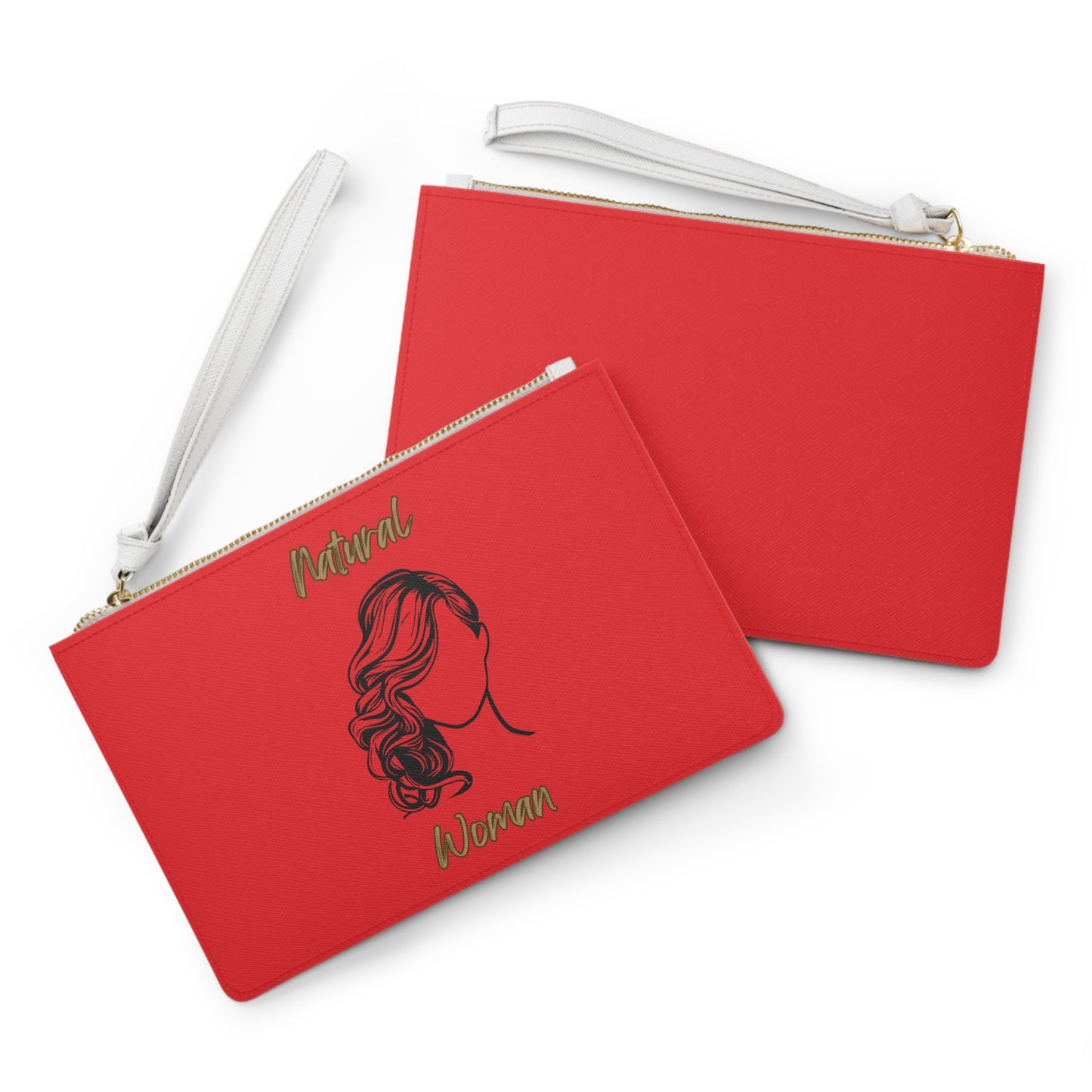 Natural Woman Long Curl (BL) Clutch Bag RED