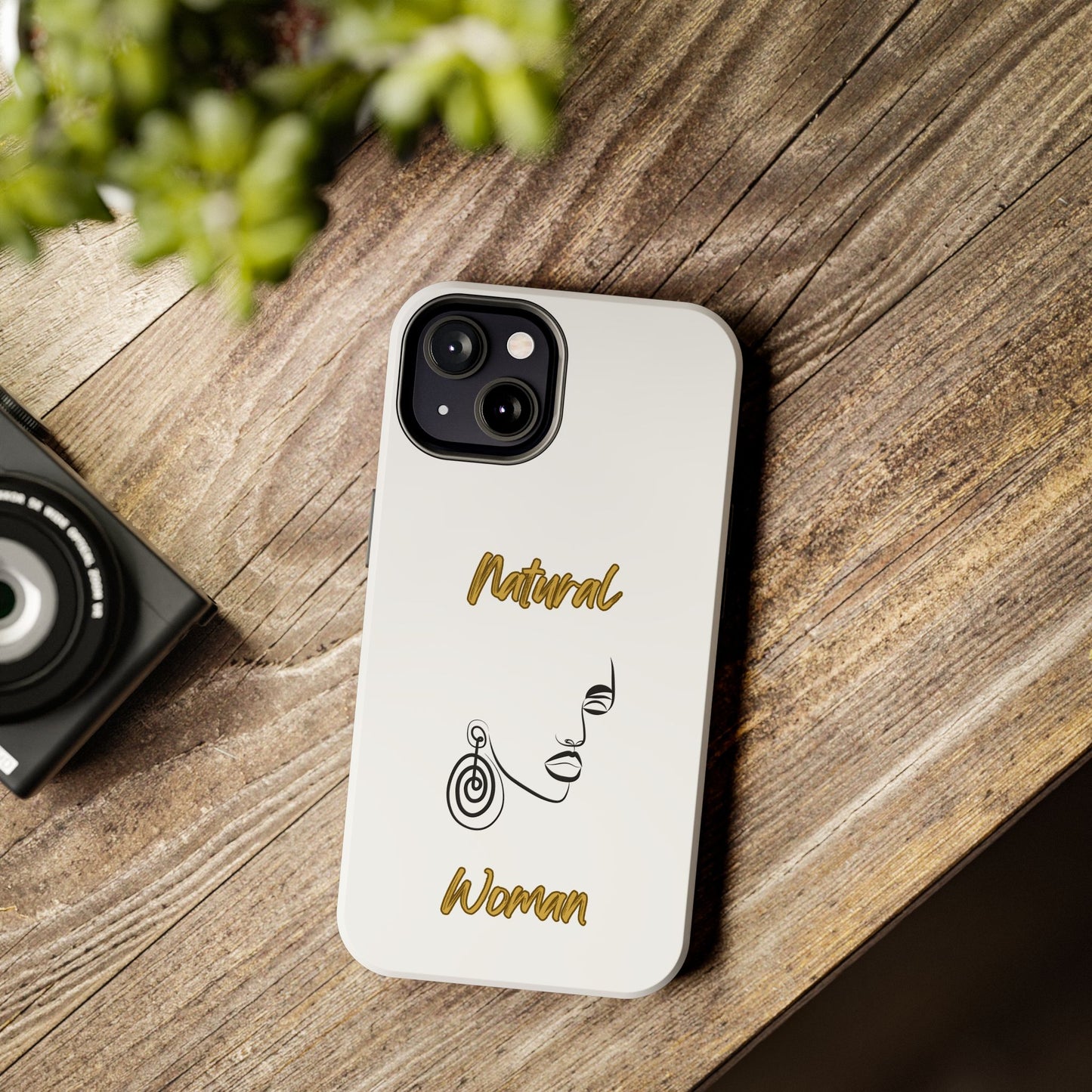 Natural Woman Music In My Soul (BL)Tough Phone Cases WHITE