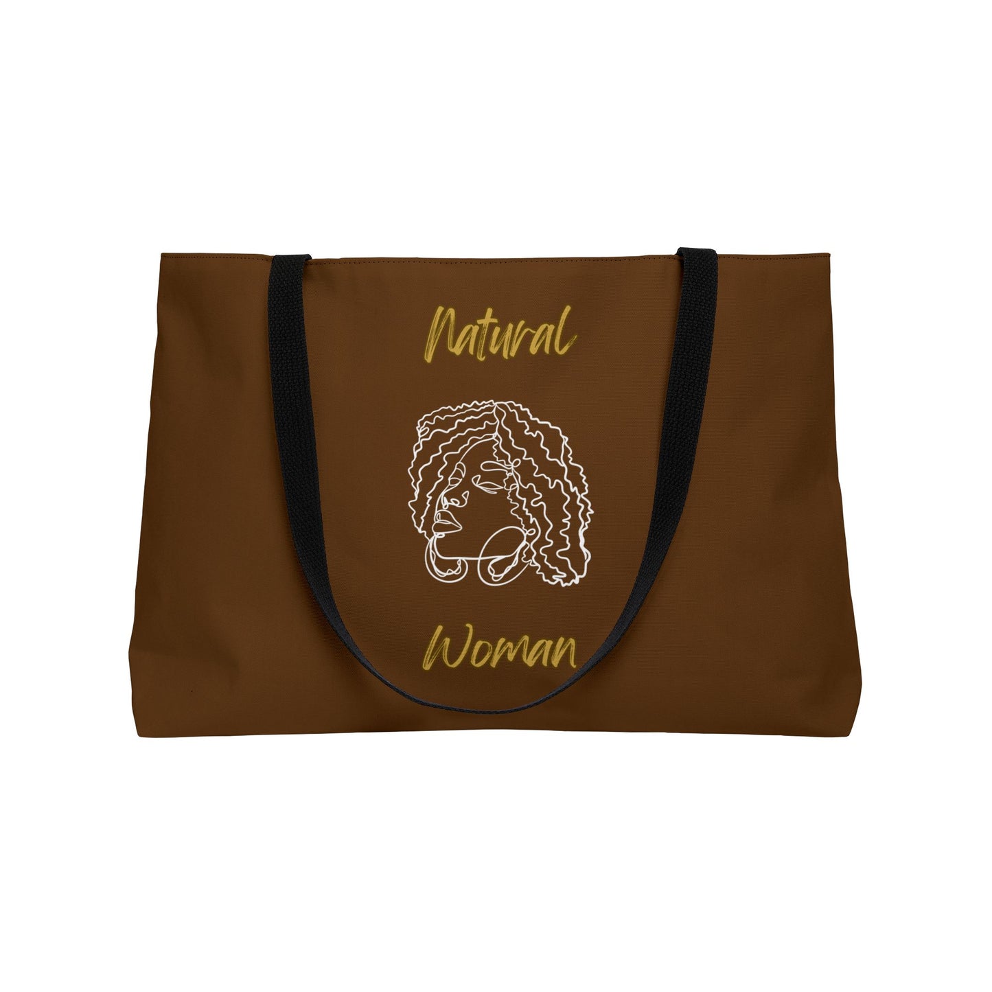 Natural Woman Naturally Me (WL) Weekender Tote Bag BROWN