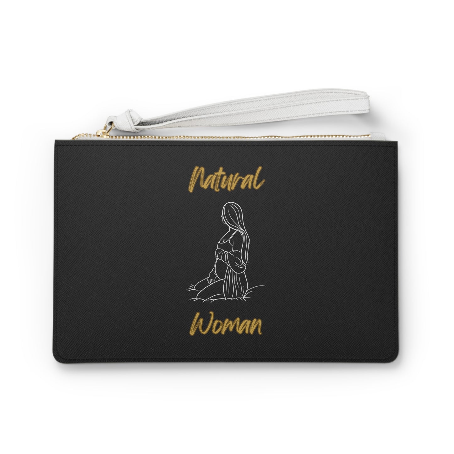 Natural Woman Expecting (WL) Clutch Bag BLACK