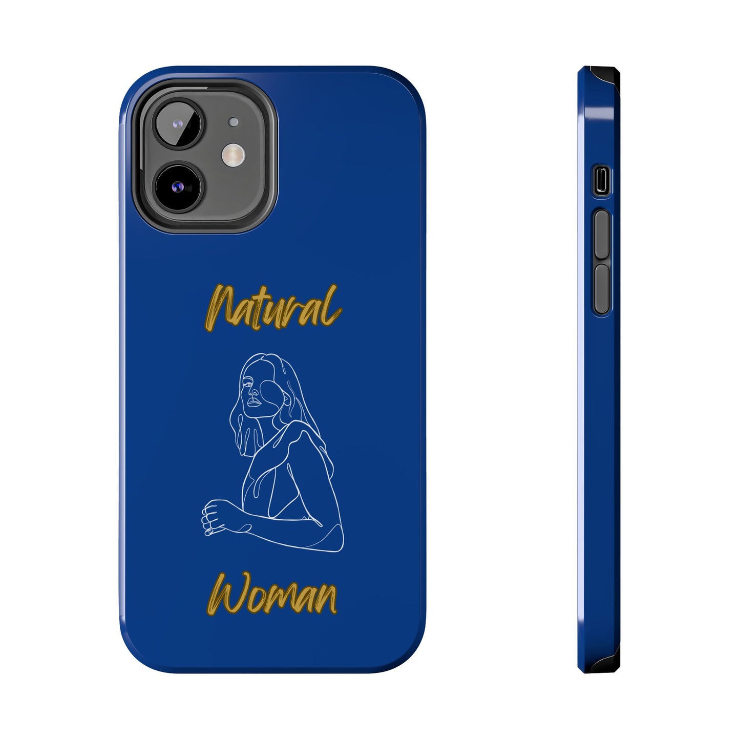 Natural Woman Care Free (WL)Tough Phone Cases DARK BLUE