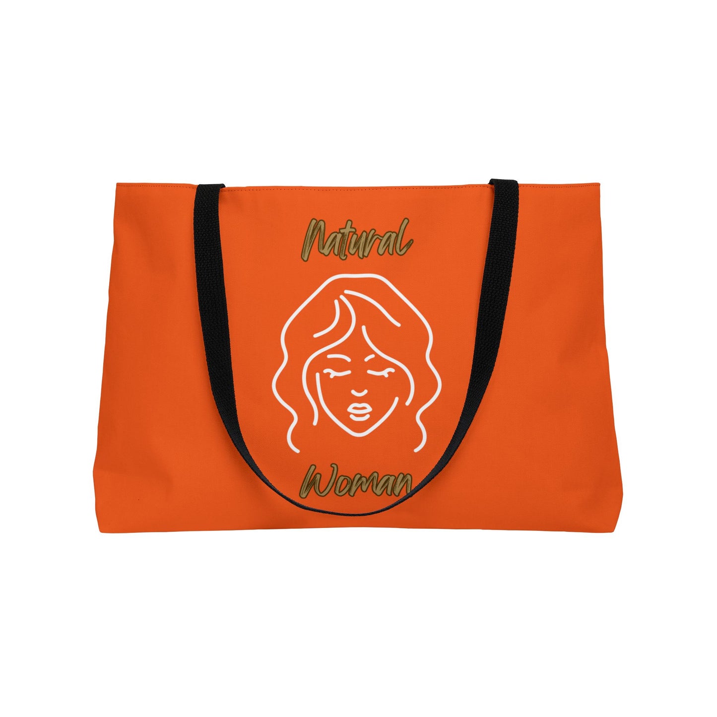 Natural Woman Modest (WL) Weekender Tote Bag ORANGE