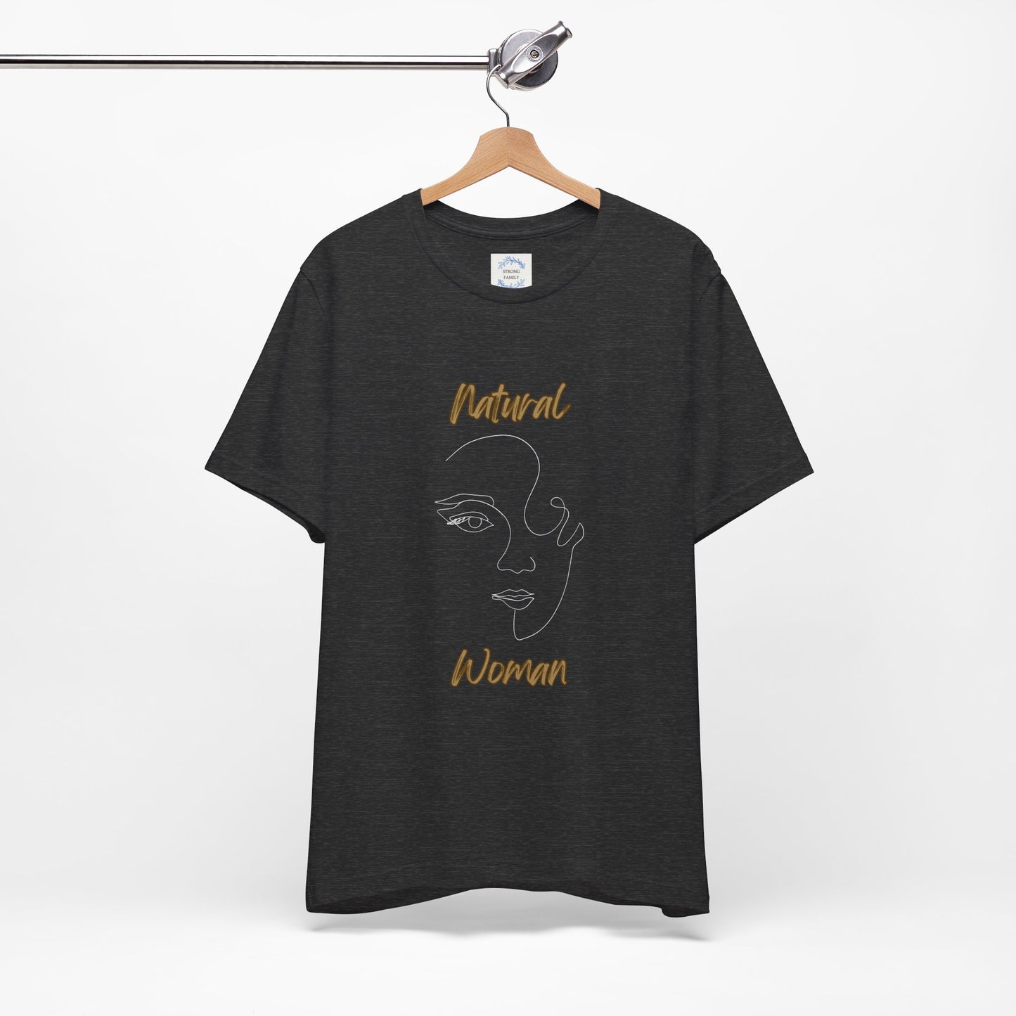 Natural Woman Looking  (WL) Short Sleeve T-Shirt