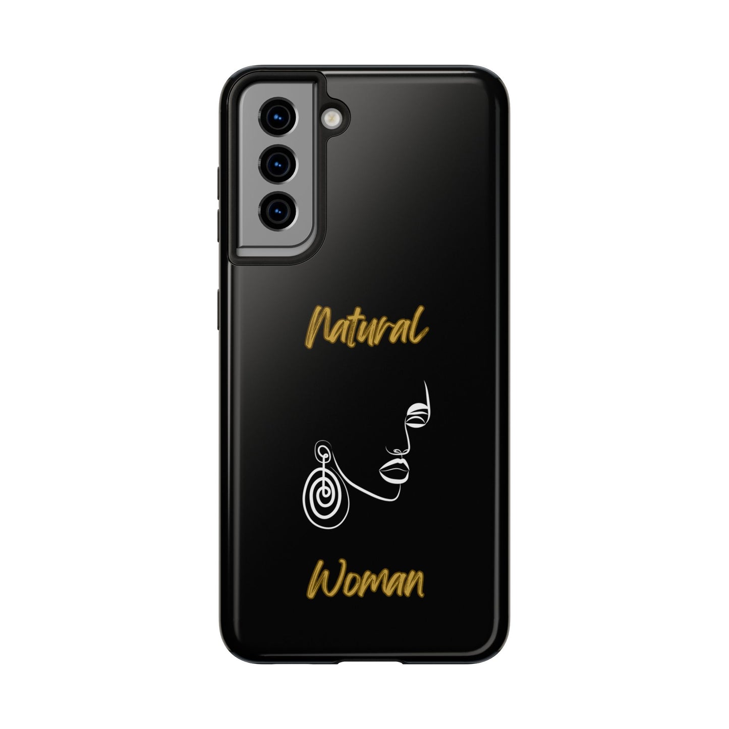 Natural Woman Music In My Soul (WL)Tough Phone Cases BLACK
