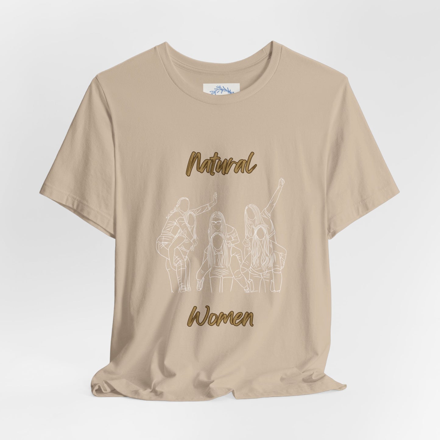 Natural Woman Piggy Back (WL) Short Sleeve T-Shirt EXPRESS DELIVERY