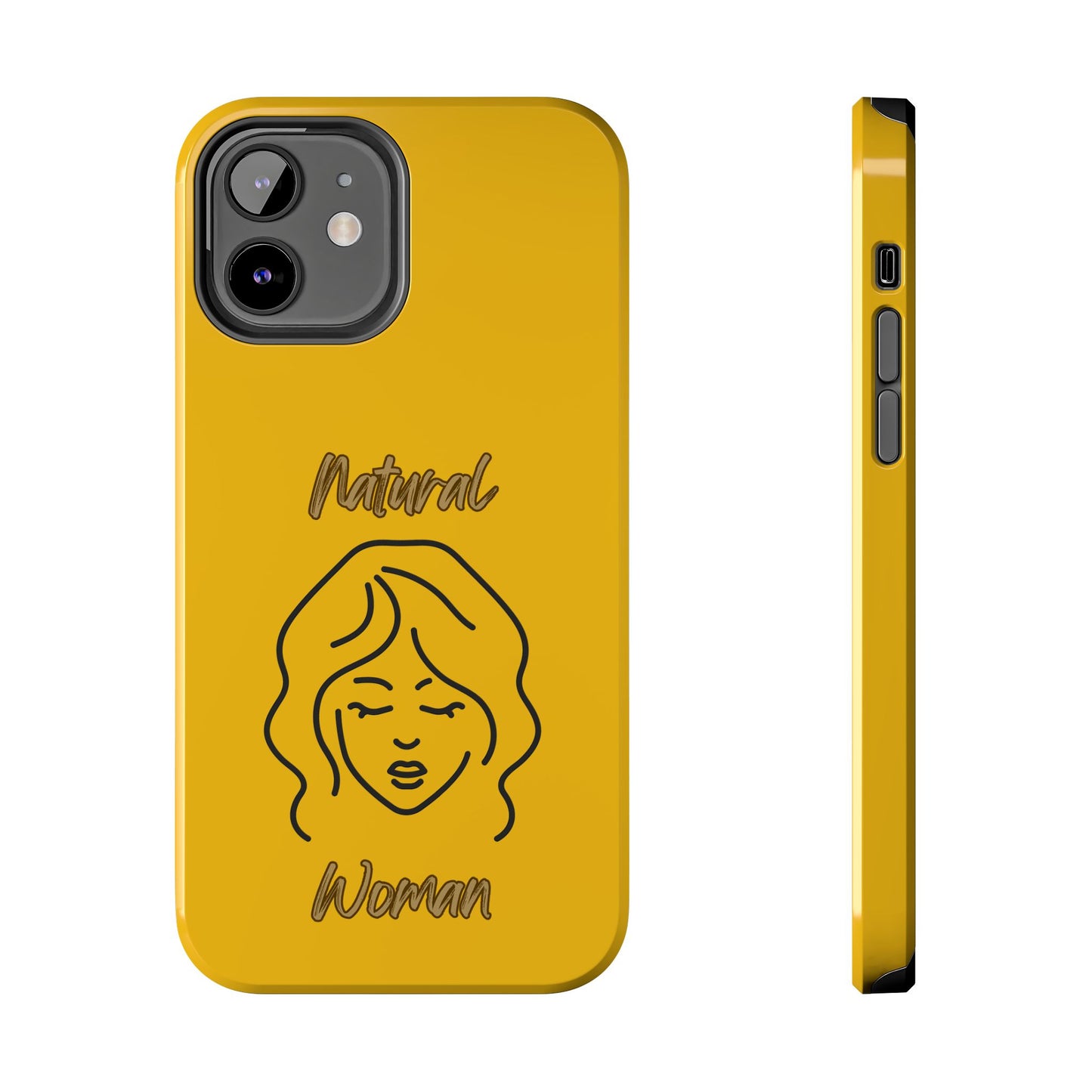 Natural Woman Modest (BL)Tough Phone Cases YELLOW