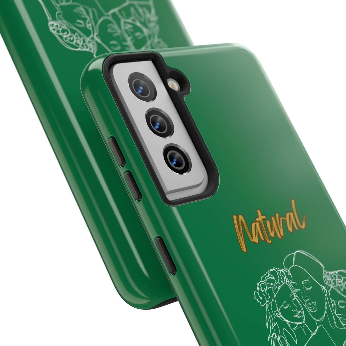 Natural Woman Me & My Girls (WL)Tough Phone Cases DARK GREEN