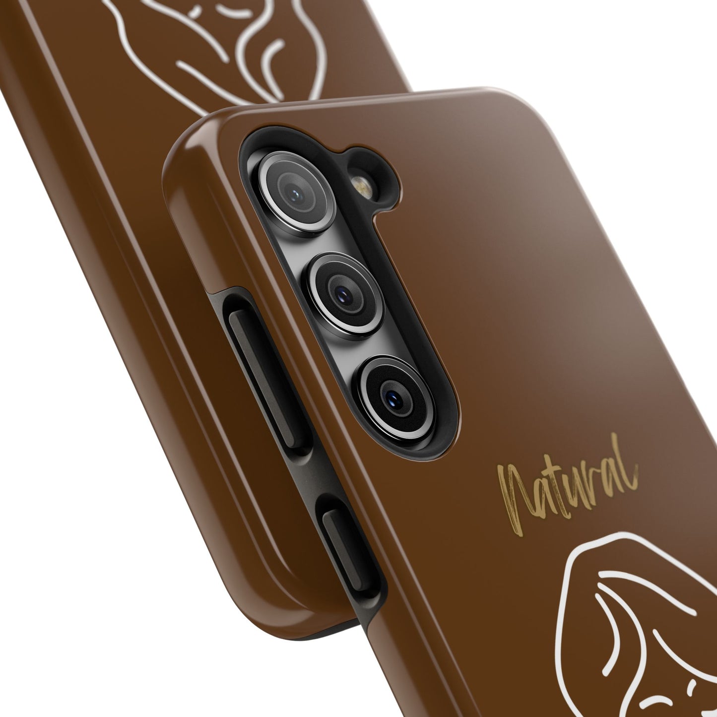 Natural Woman Modest (WL)Tough Phone Cases BROWN