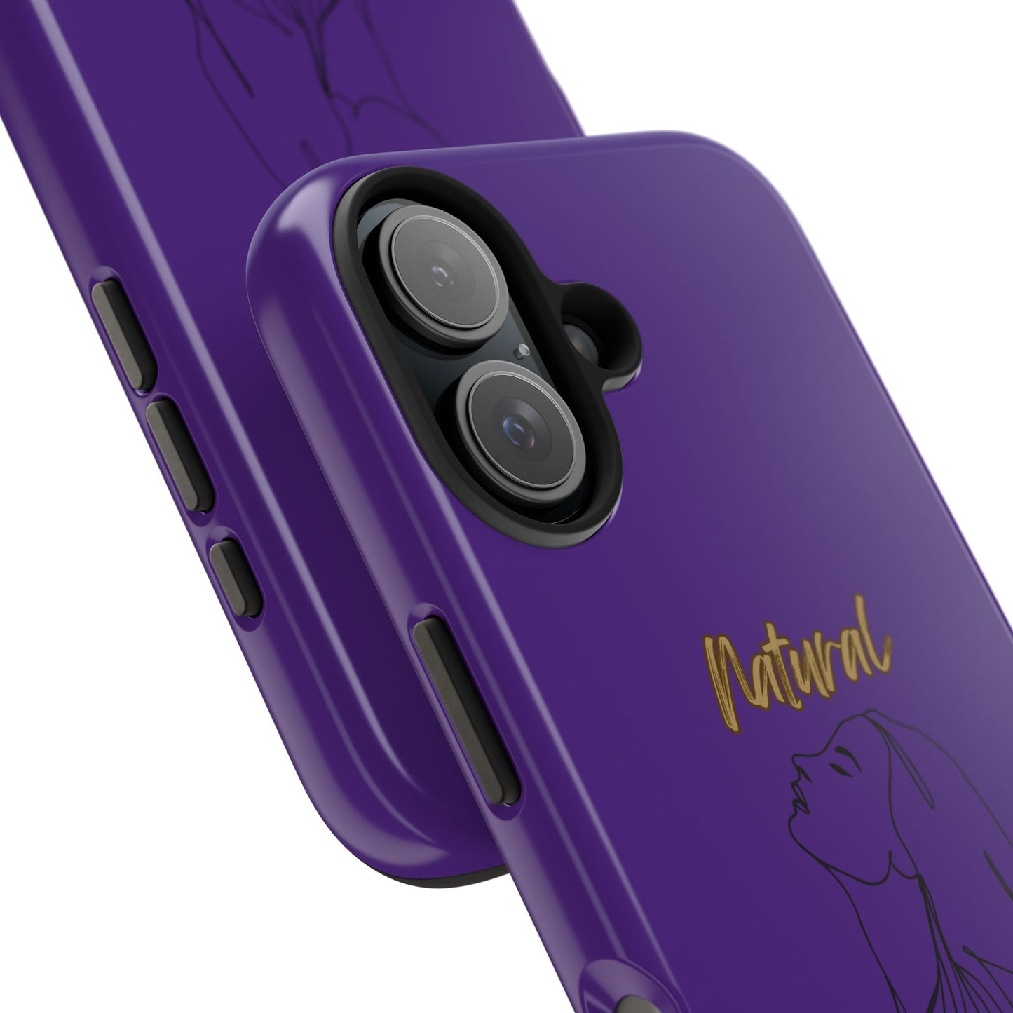 Natural Woman Appreciation (BL) Tough Phone Cases PURPLE