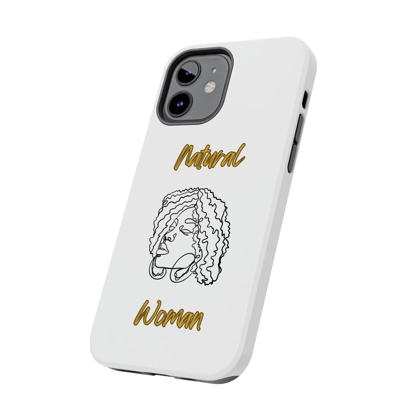 Natural Woman Naturally Me (BL)Tough Phone Cases WHITE
