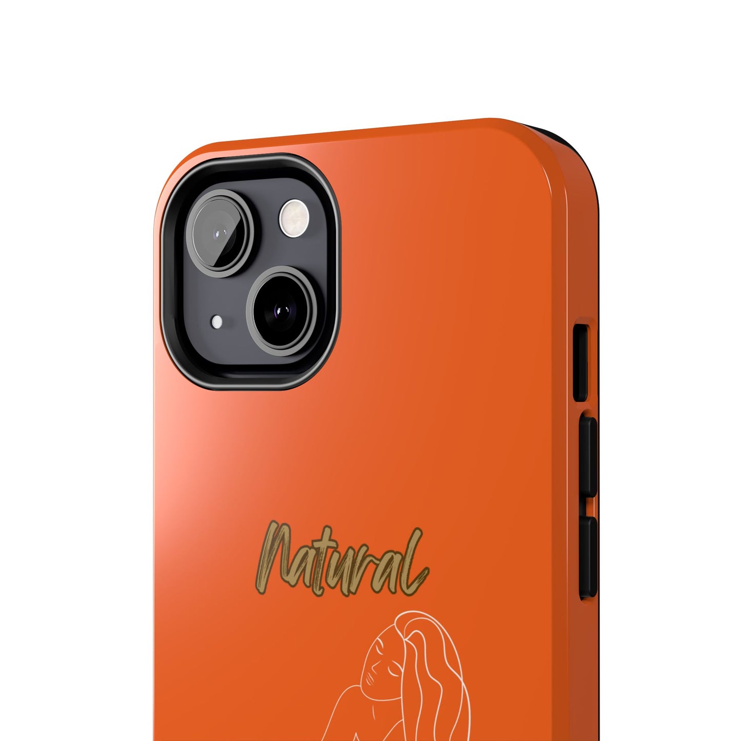 Natural Woman Beauty (WL) Tough Phone Cases ORANGE