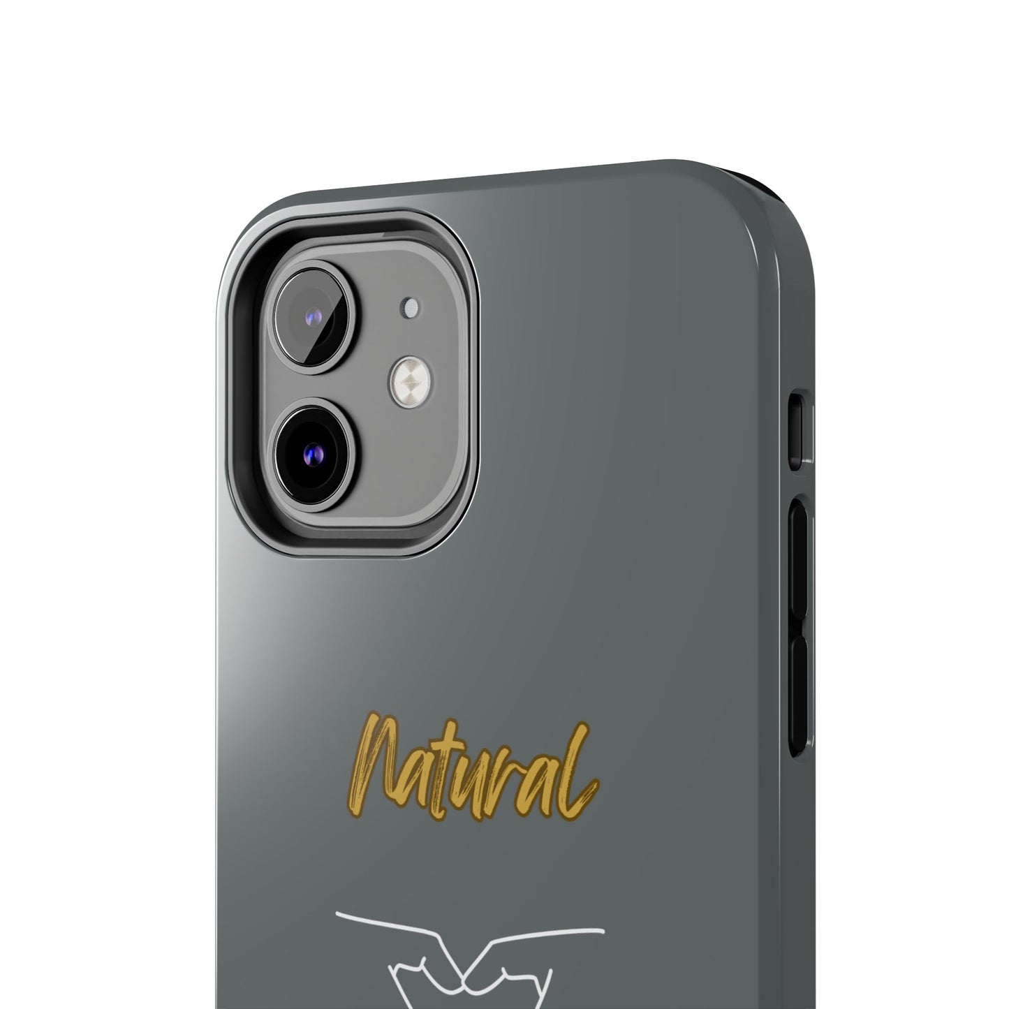 Natural Woman I Love You (WL)Tough Phone Cases DARK GREY