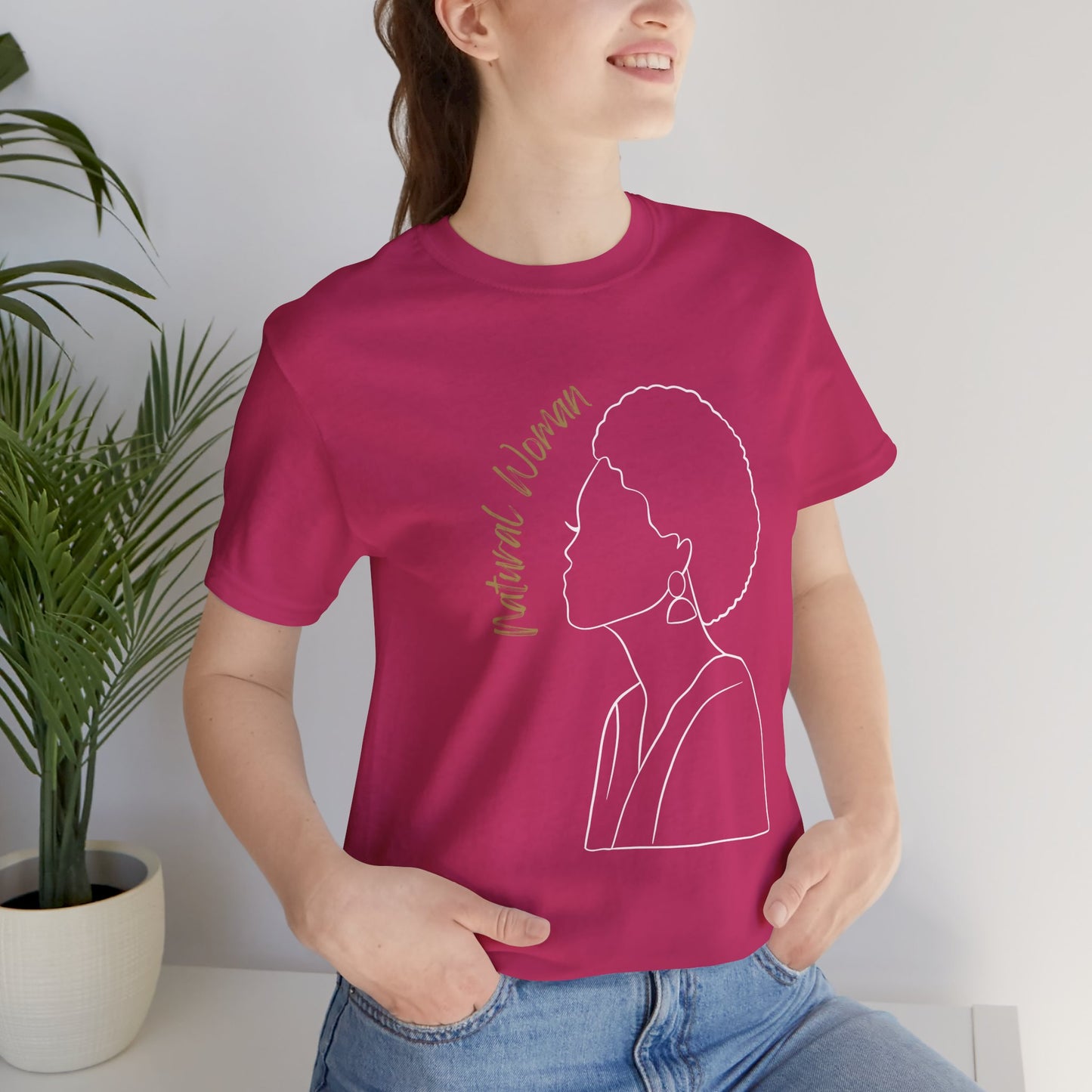 Natural Woman Sm Fro (WL) Short Sleeve T-Shirt