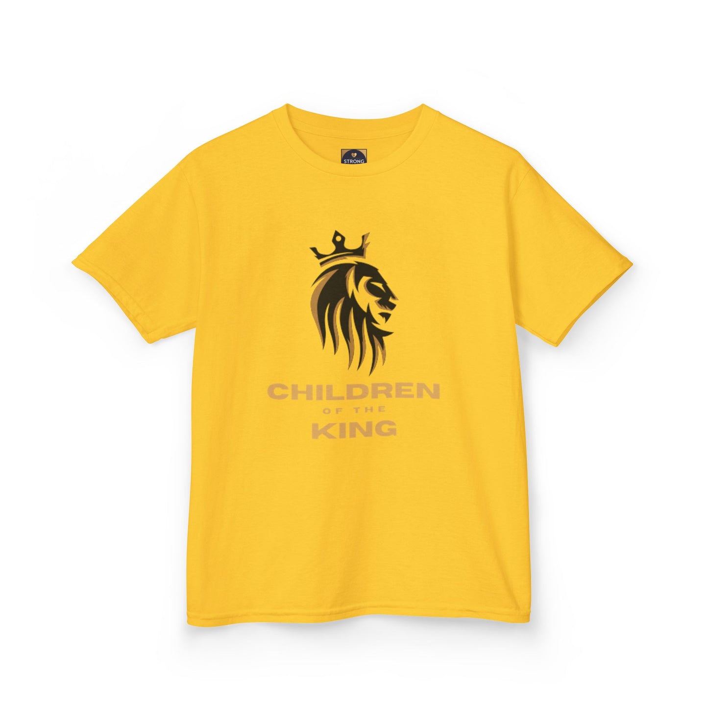 Children of the King Inspirational Kids Cotton T-Shirt (BL)