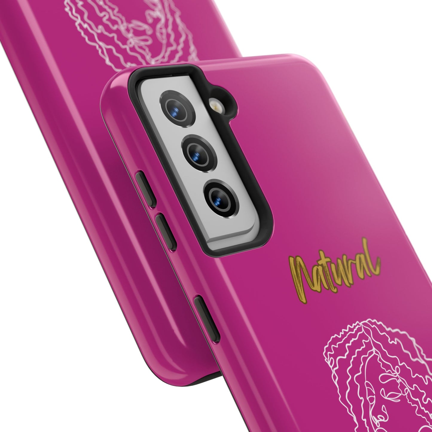 Natural Woman Naturally Me (WL)Tough Phone Cases PINK