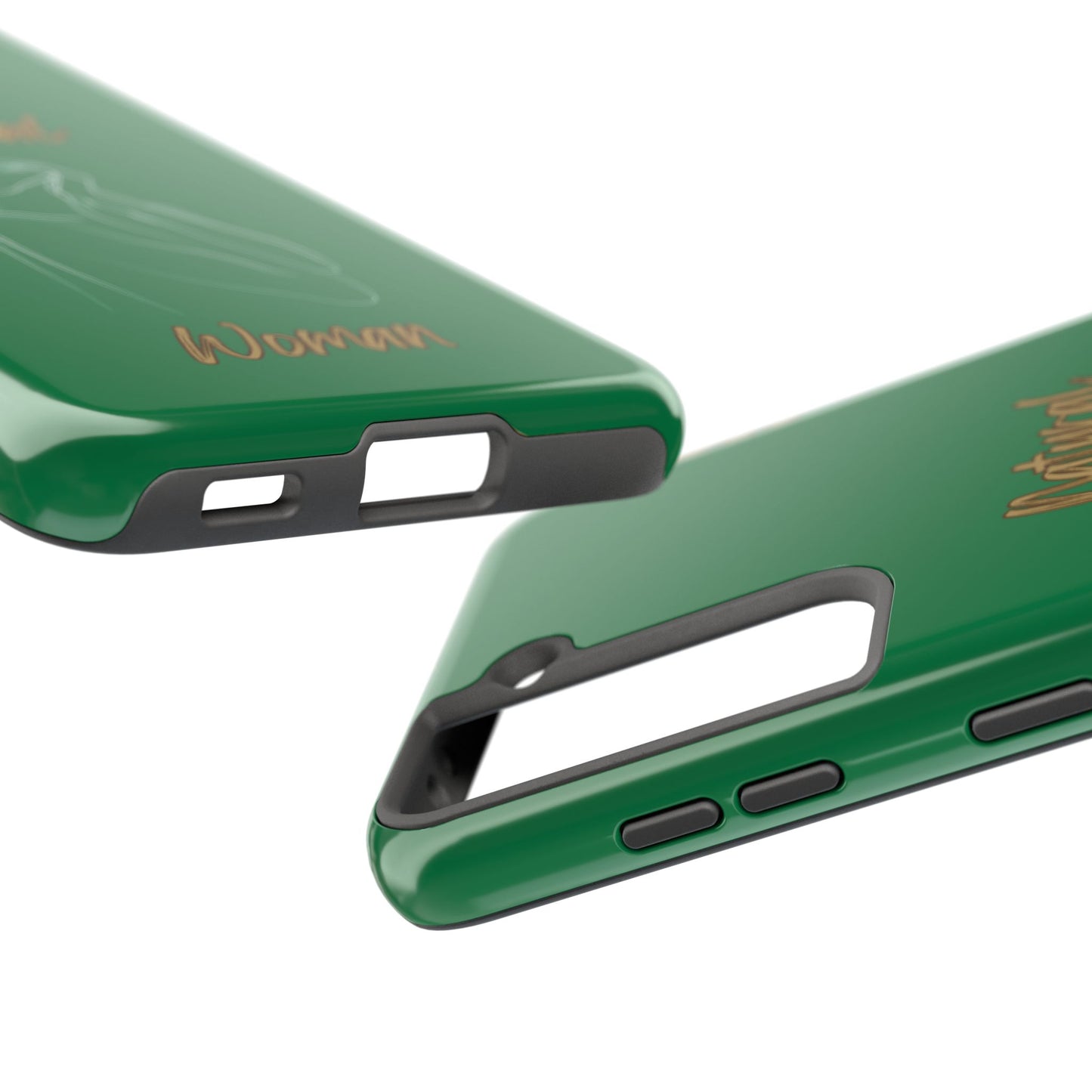 Natural Woman Thank You (WL) Tough Phone Cases DARK GREEN