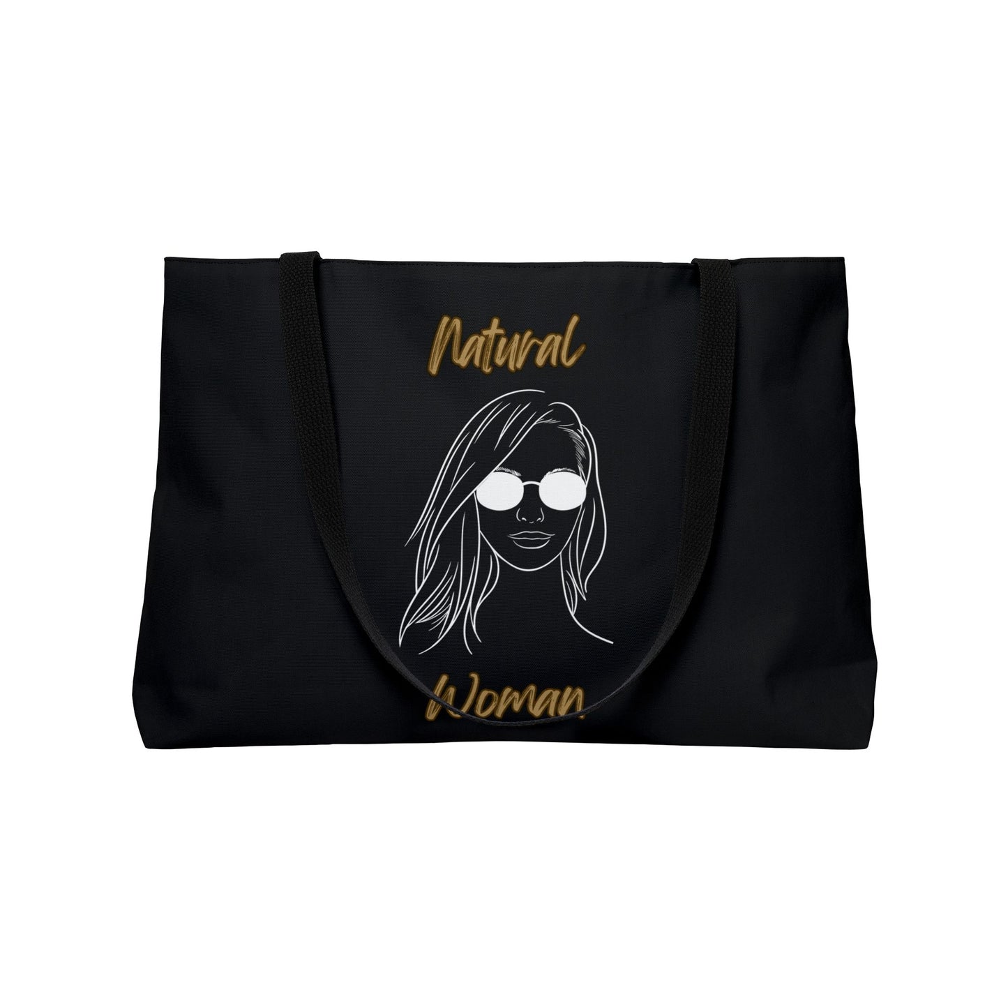 Natural Woman Shades (WL) Weekender Tote Bag BLACK