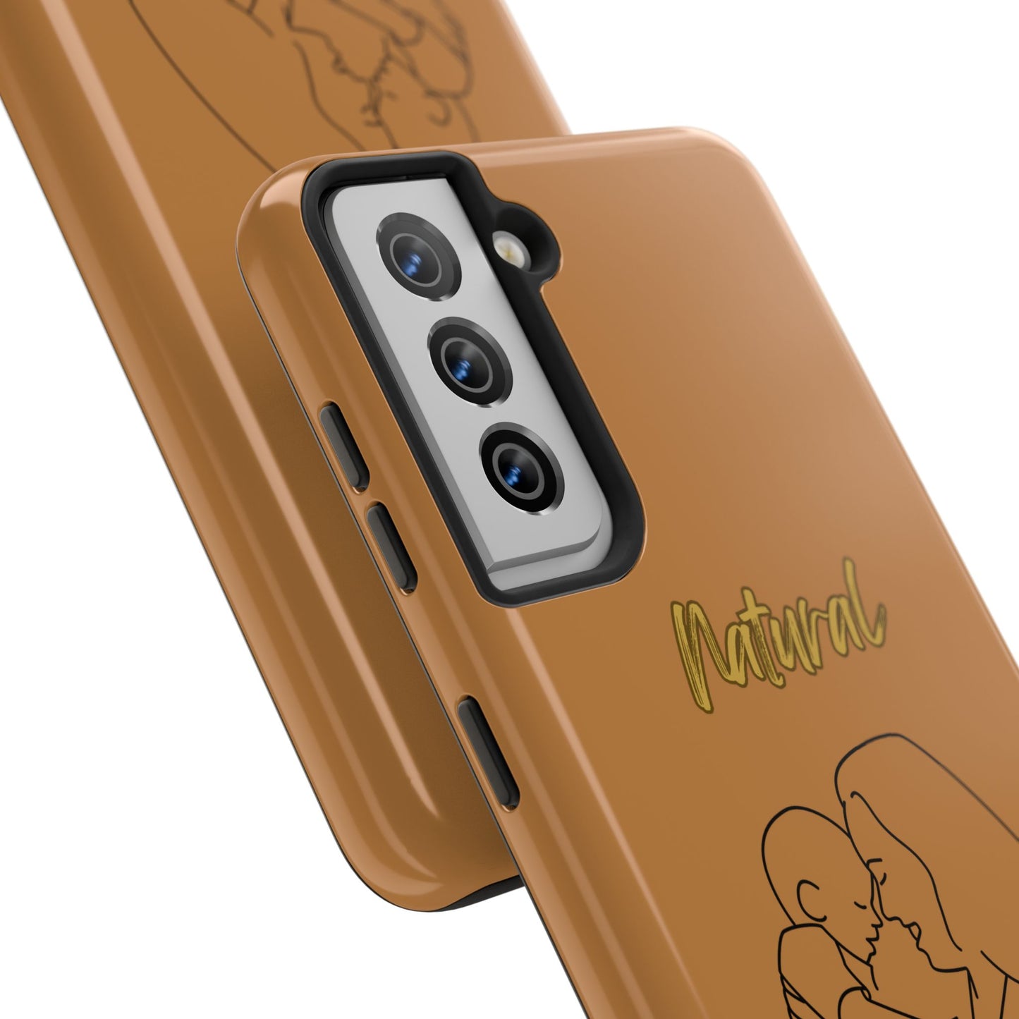 Natural Woman Joy (BL) Tough Phone Cases LIGHT BROWN