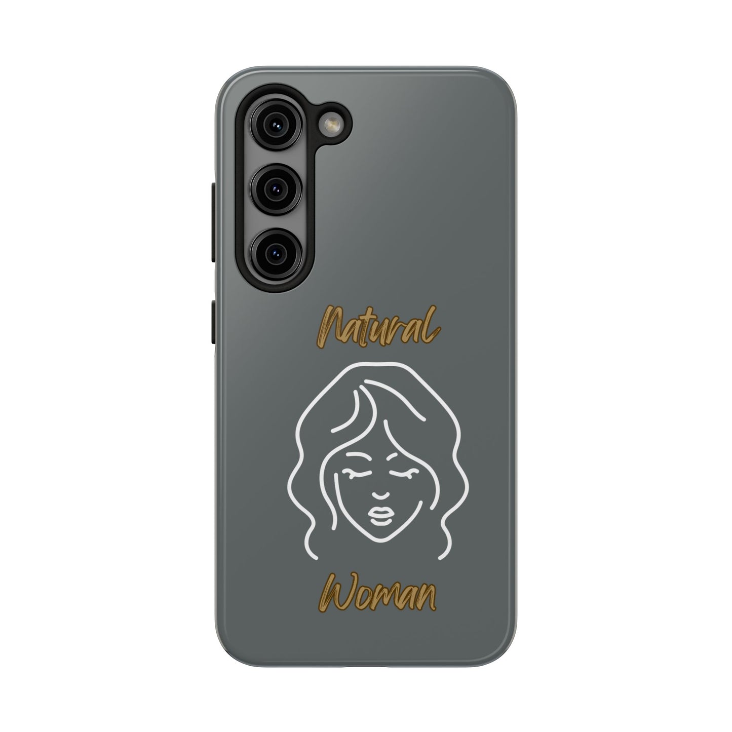 Natural Woman Modest (WL)Tough Phone Cases DARK GREY