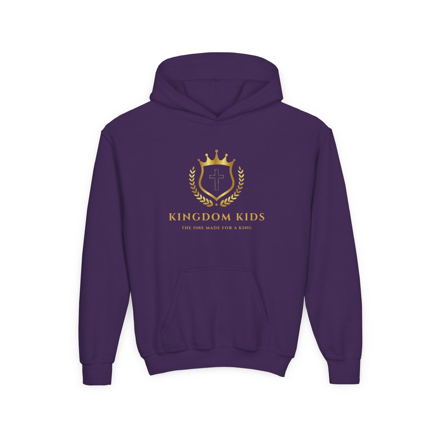 Kingdom Kids Crown Hoodie - Youth Heavy Blend Sweatshirt