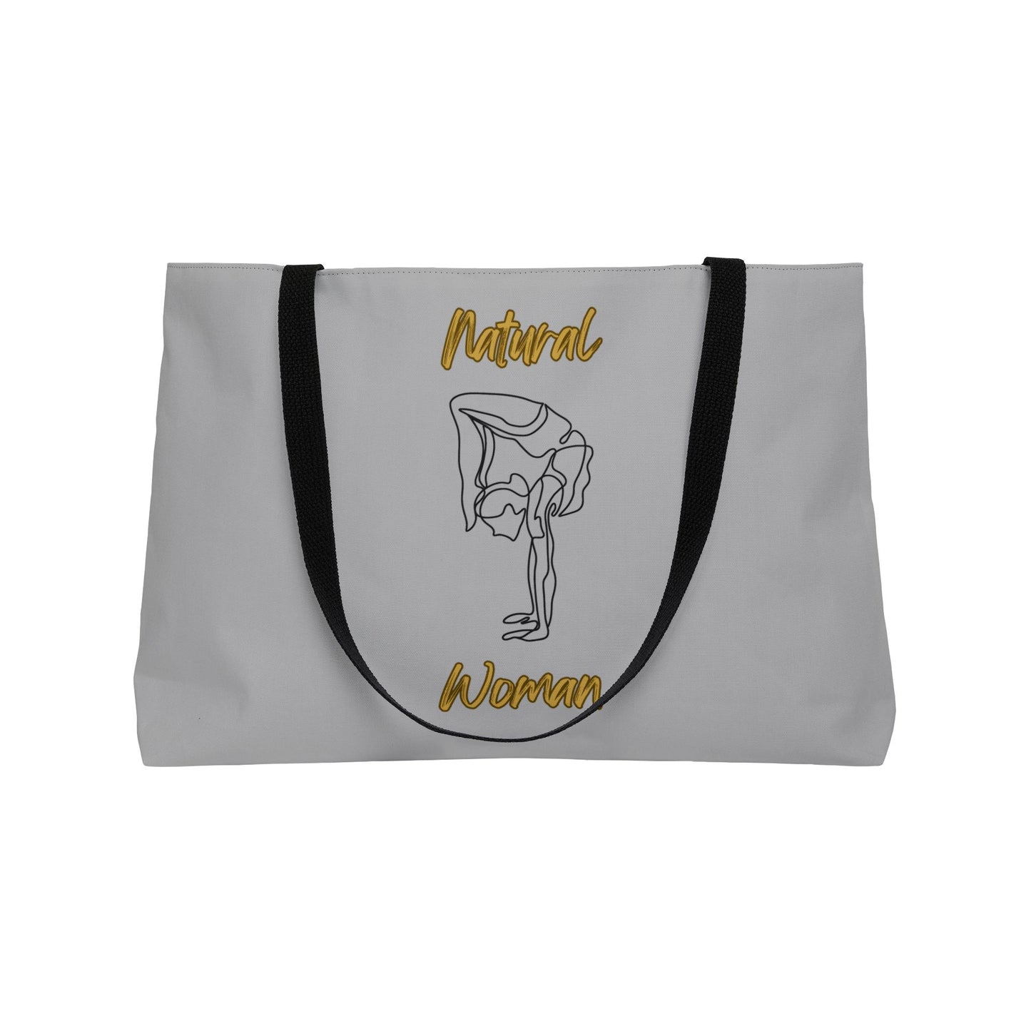 Natural Woman Flexible (BL) Weekender Tote Bag LIGHT GREY