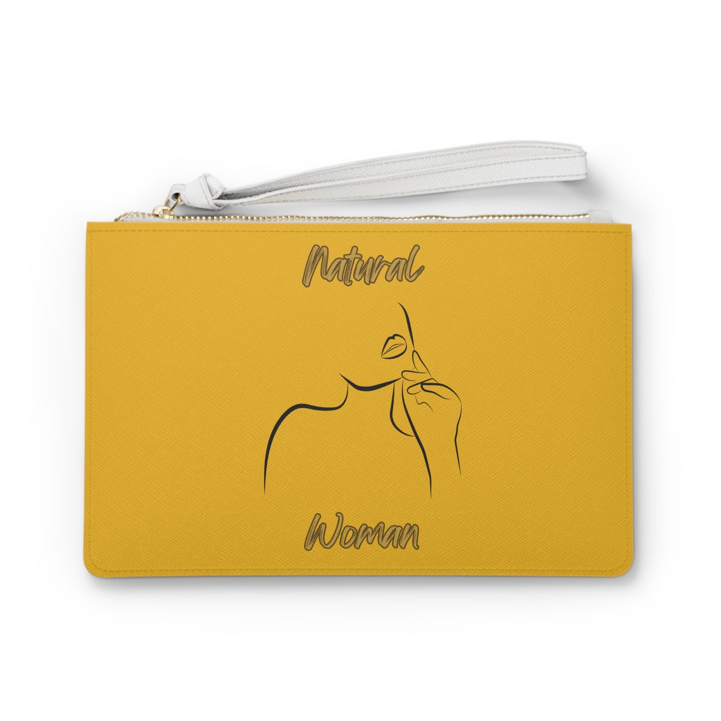 Natural Woman Chin Up (BL) Clutch Bag YELLOW