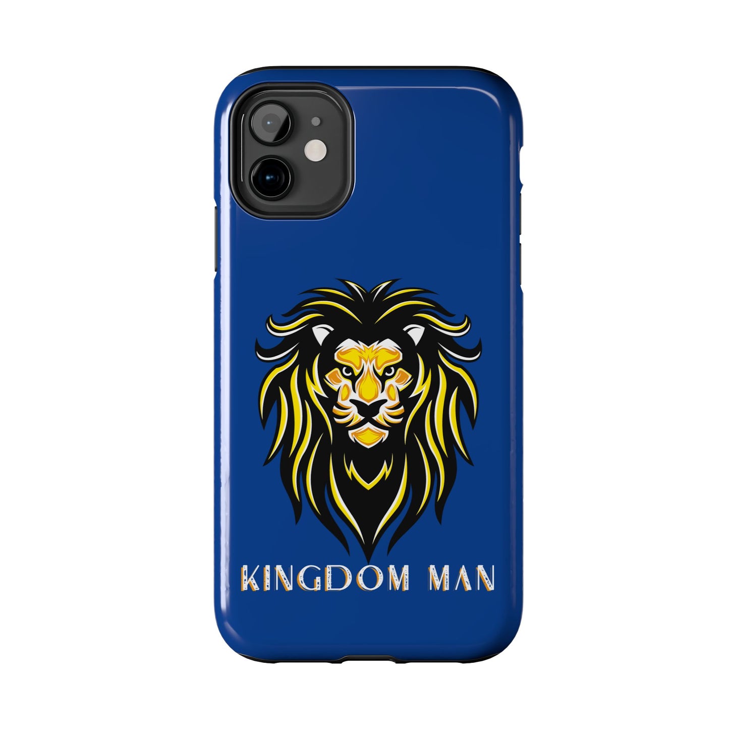 Kingdom Man (White-Gold Label) Tough Phone Case DARK BLUE