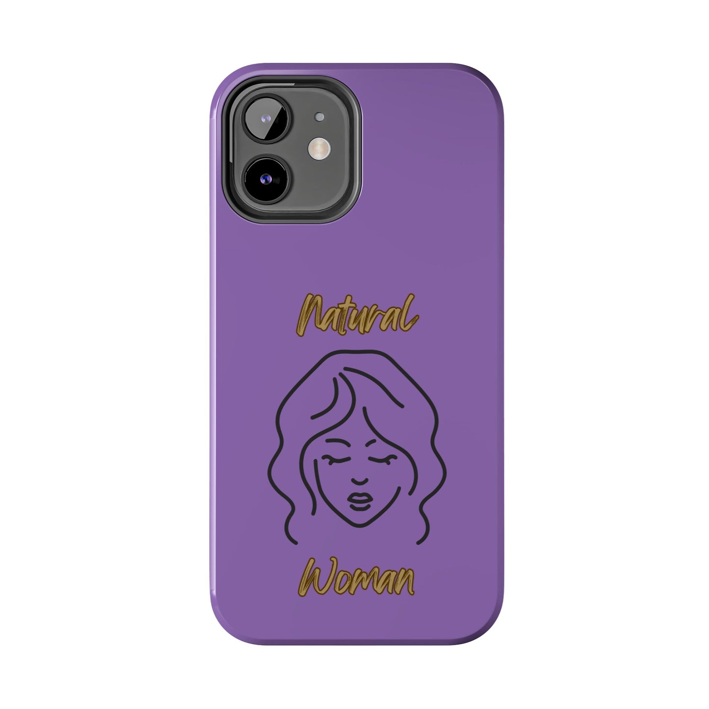 Natural Woman Modest (BL)Tough Phone Cases LIGHT PURPLE