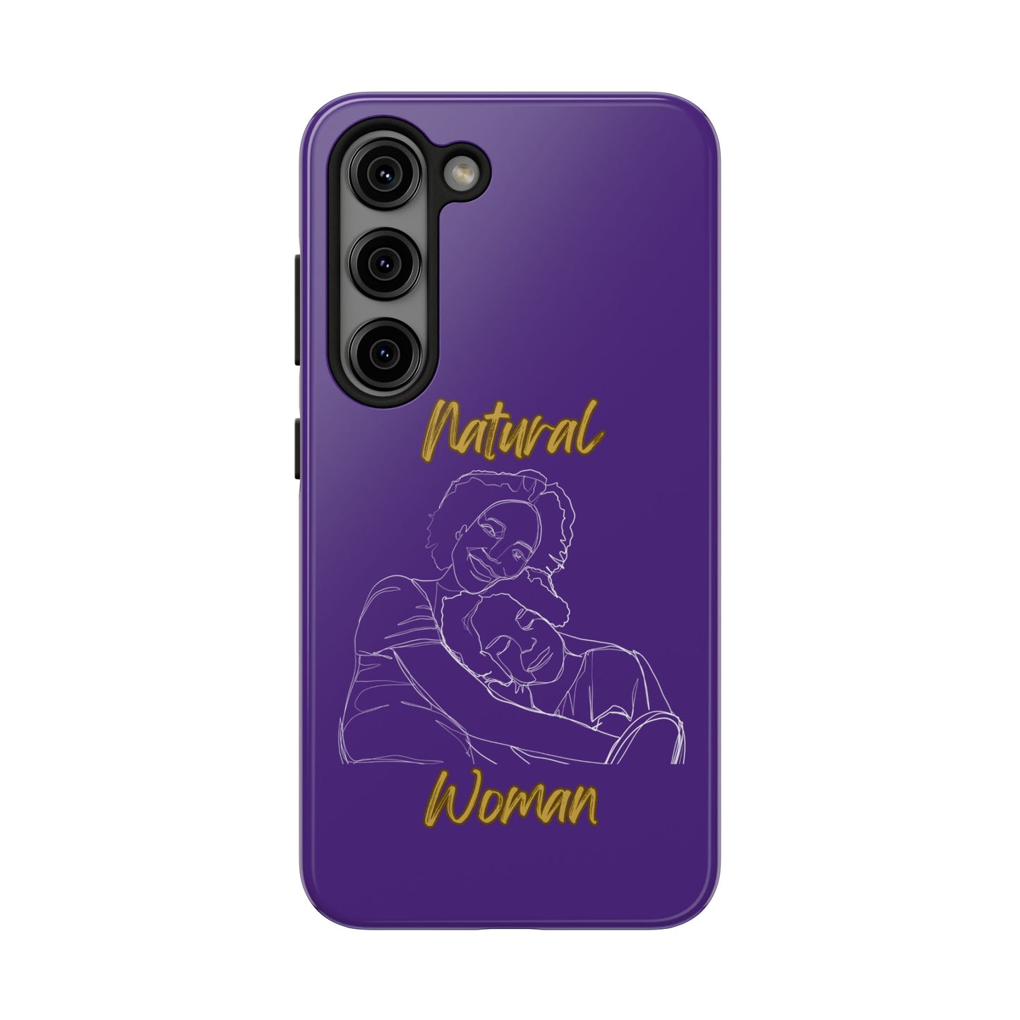 Natural Woman Loving Embrace (WL)Tough Phone Cases PURPLE