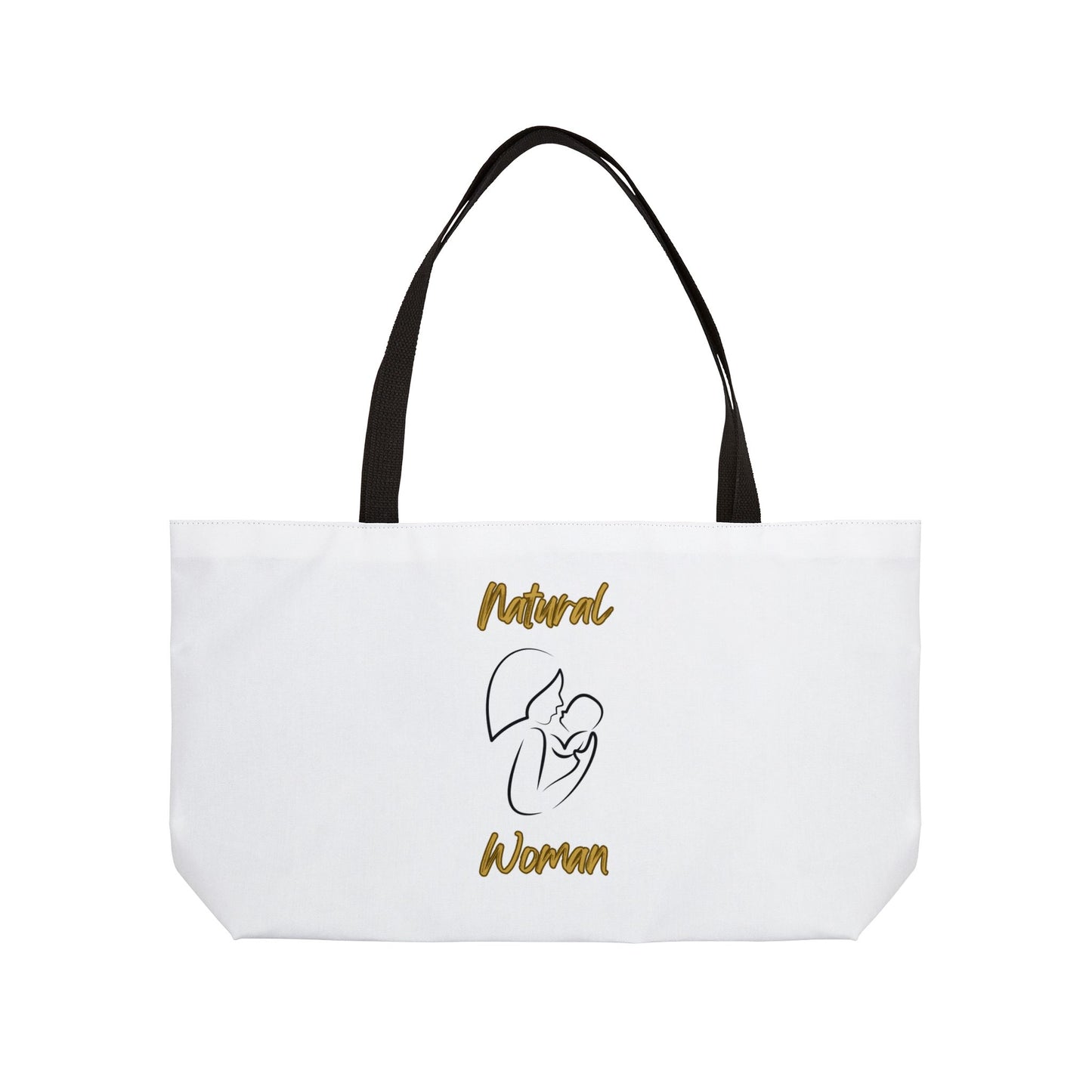 Natural Woman Long Awaited (BL) Weekender Tote Bag WHITE