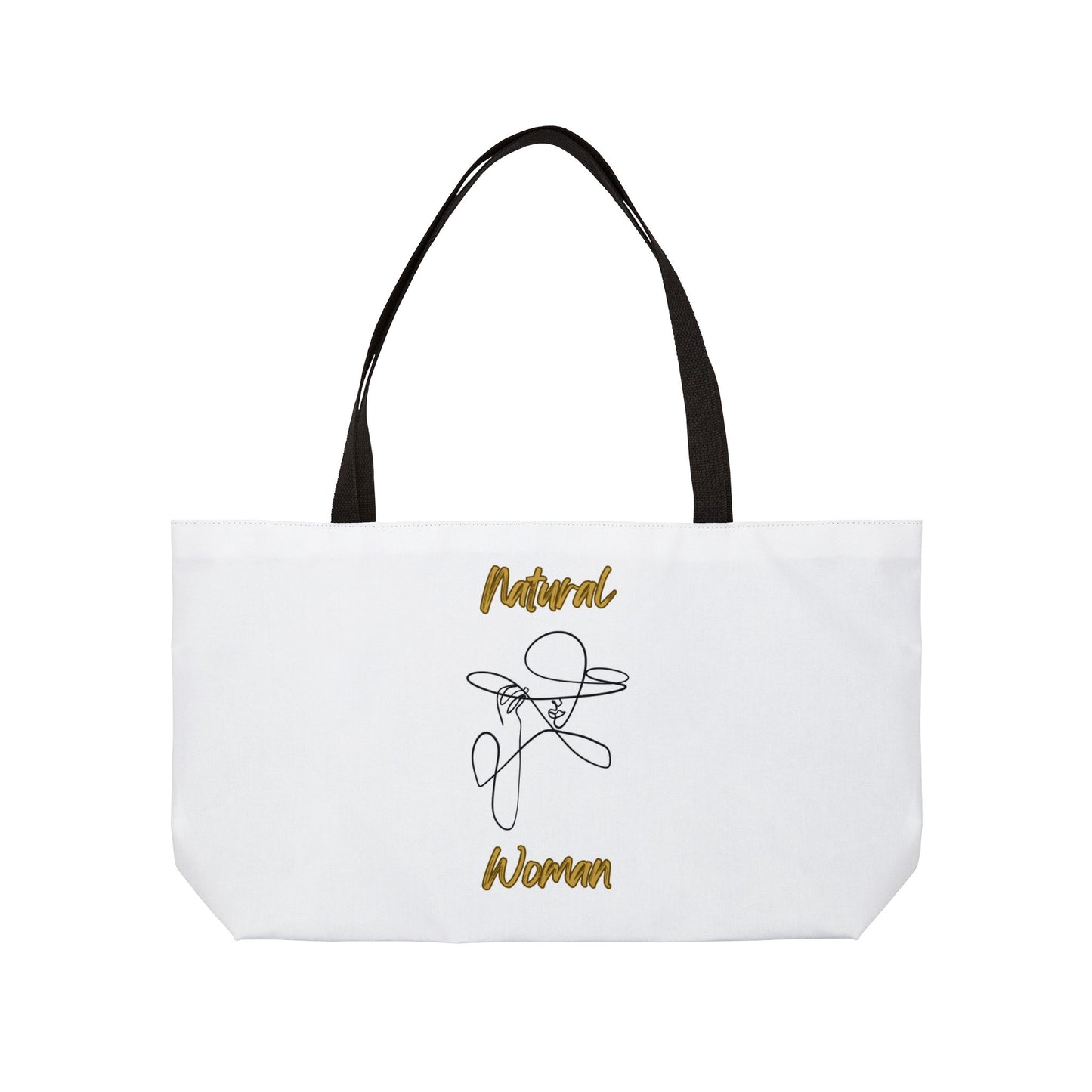 Natural Woman An Original (BL) Weekender Tote Bag WHITE