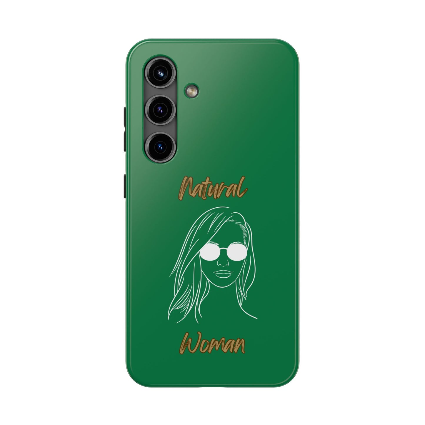 Natural Woman Shades (WL)Tough Phone Cases DARK GREEN