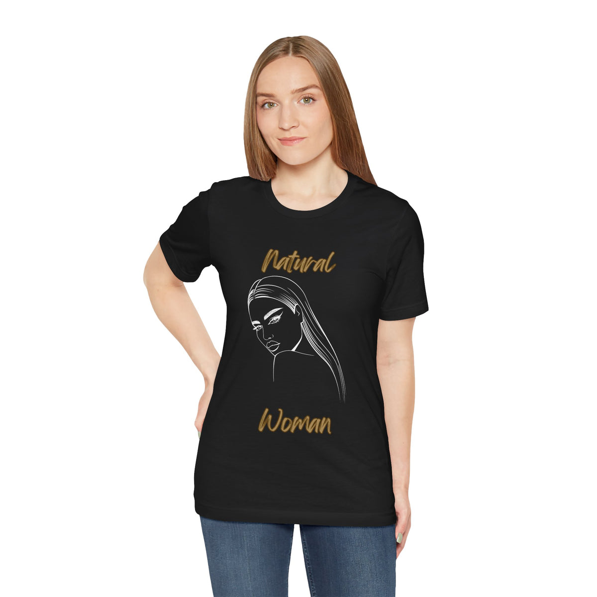 Natural Woman “The Stare” Graphic Tee | Women’s Inspirational T-Shirt
