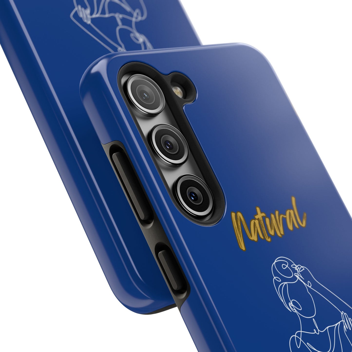 Natural Woman Style (WL)Tough Phone Cases DARK BLUE