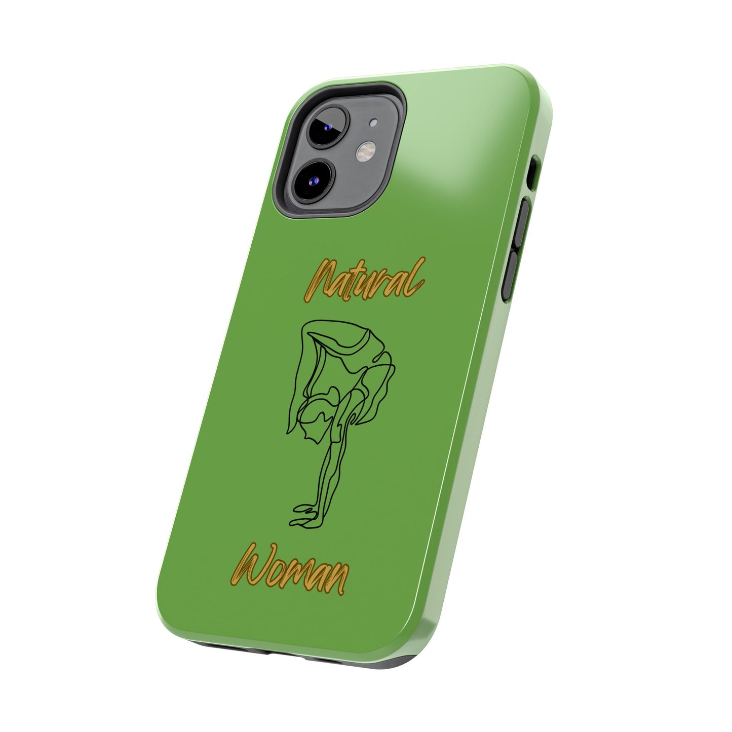 Natural Woman Flexible (BL)Tough Phone Cases GREEN