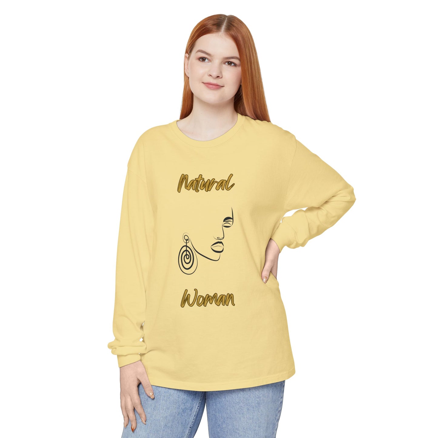 Natural Woman Music In My Soul (BL) Long Sleeve T-Shirt