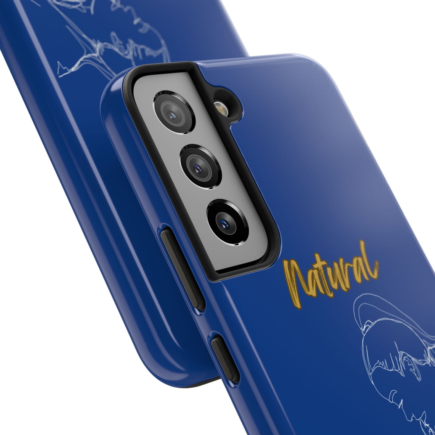 Natural Woman New Life (WL)Tough Phone Cases DARK BLUE