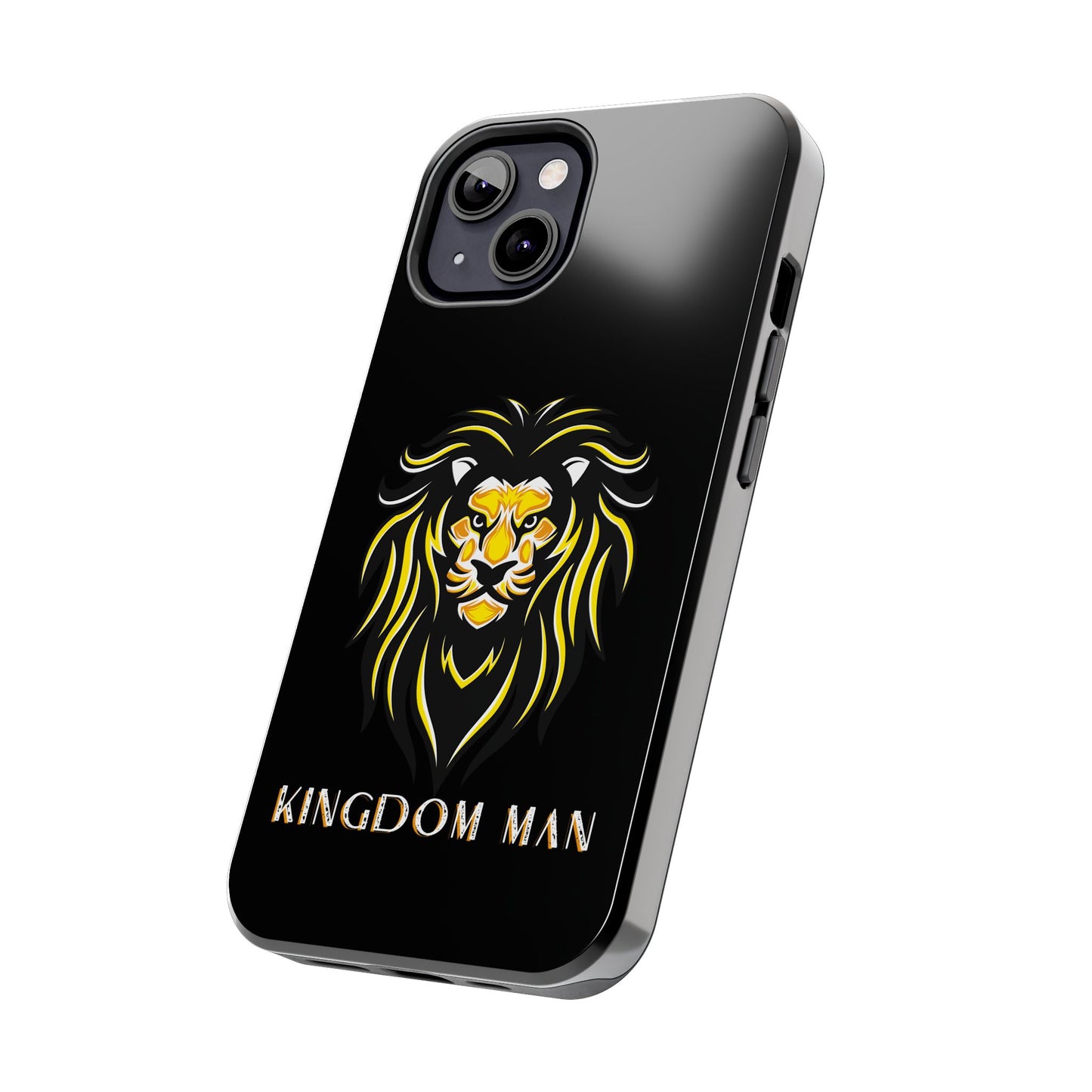 Kingdom Man (White-Gold Label) Tough Phone Case BLACK