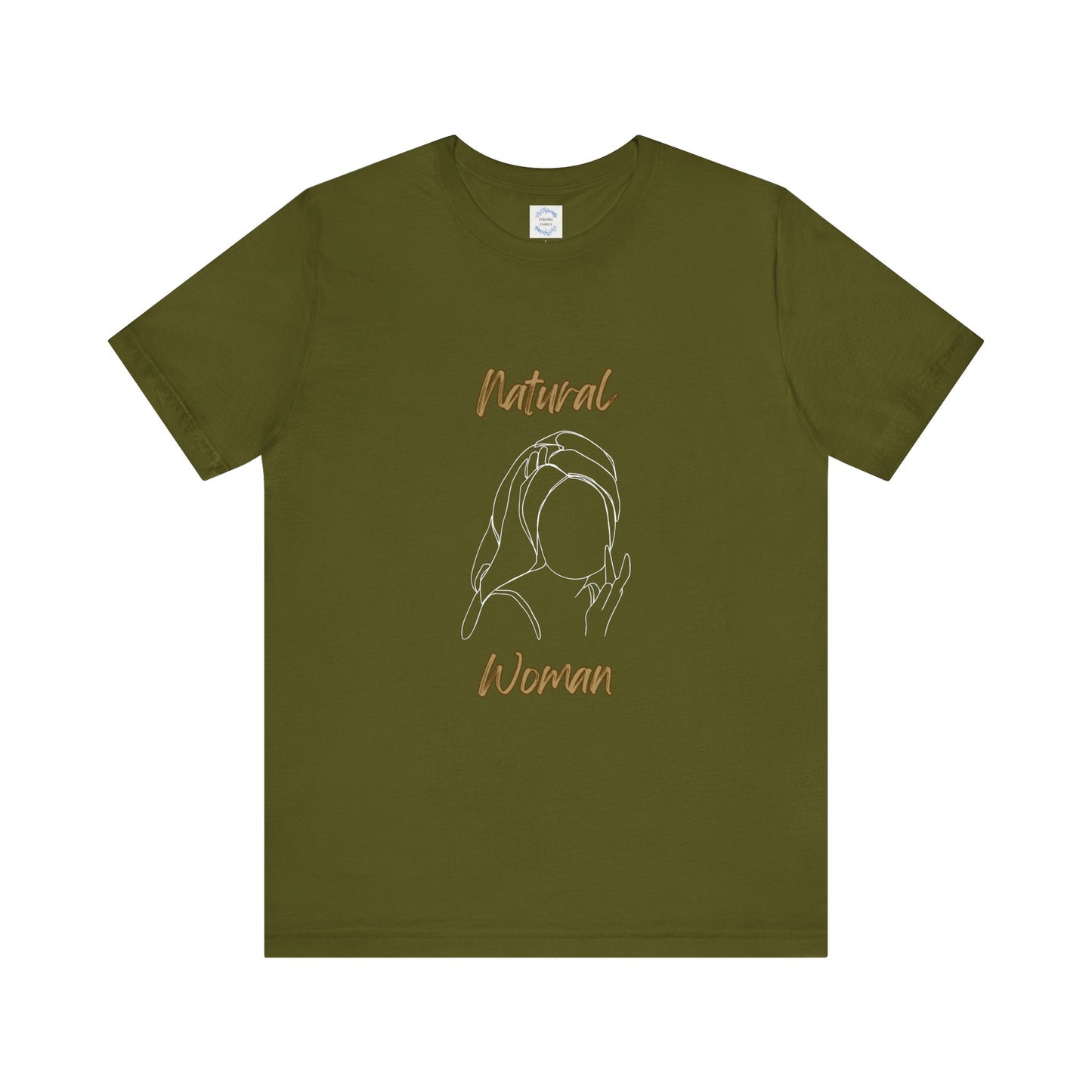 Natural Woman Towel Wrapped (WL) Short Sleeve T-Shirt
