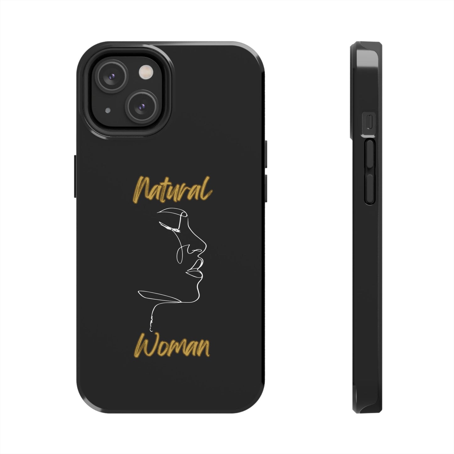 Natural Woman Timeless (WL)Tough Phone Cases BLACK