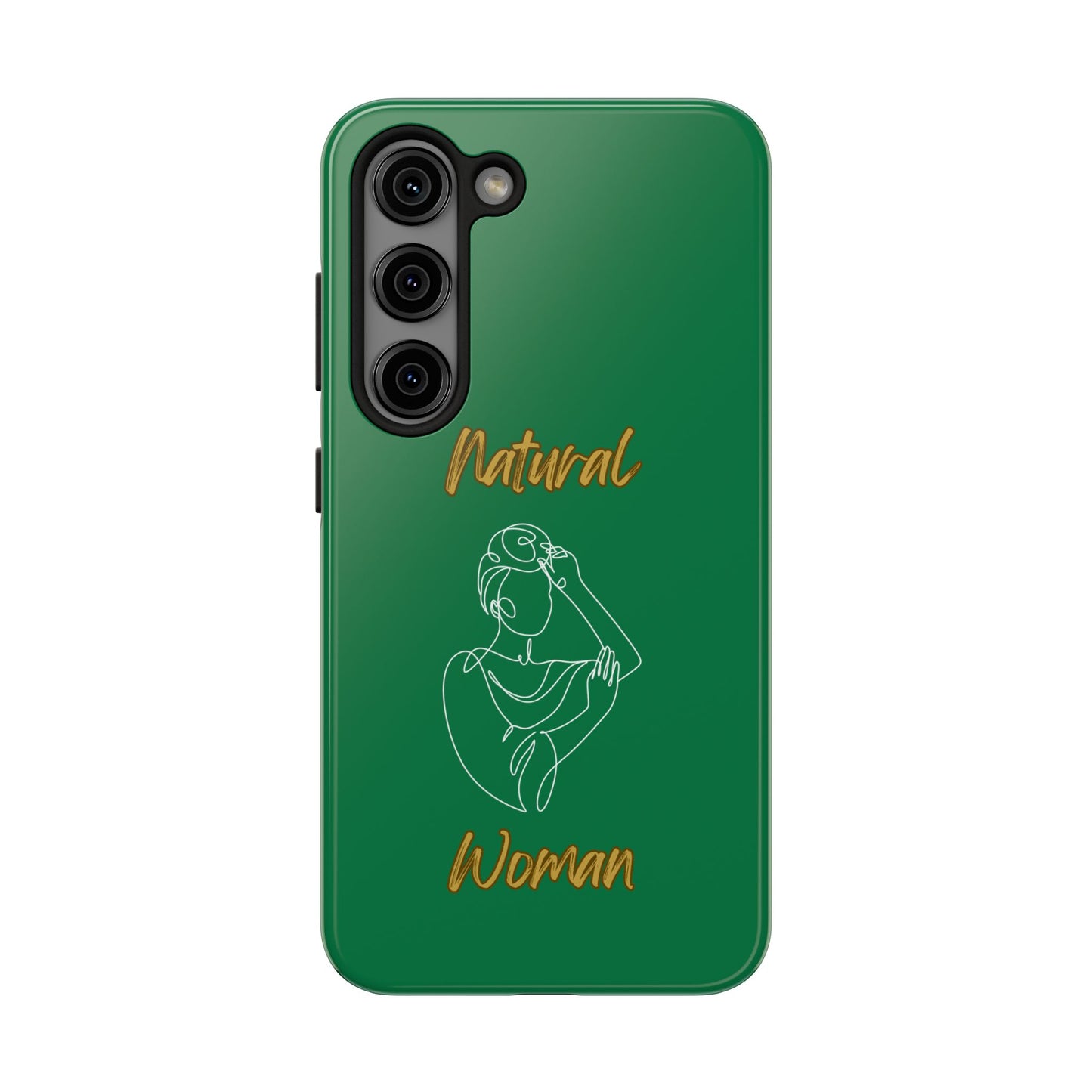 Natural Woman Style (WL)Tough Phone Cases DARK GREEN