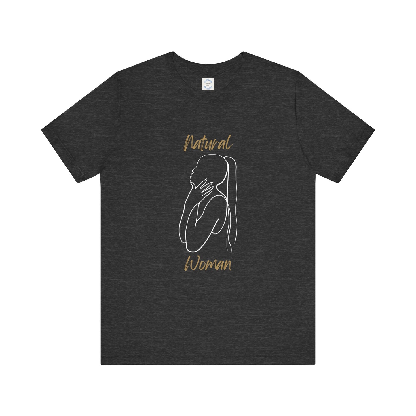 Natural Woman Ponytail (WL) Short Sleeve T-Shirt