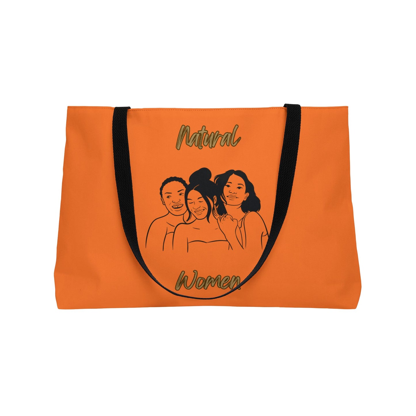 Natural Women Laughing Friends (BL) Weekender Tote Bag CRUSTA