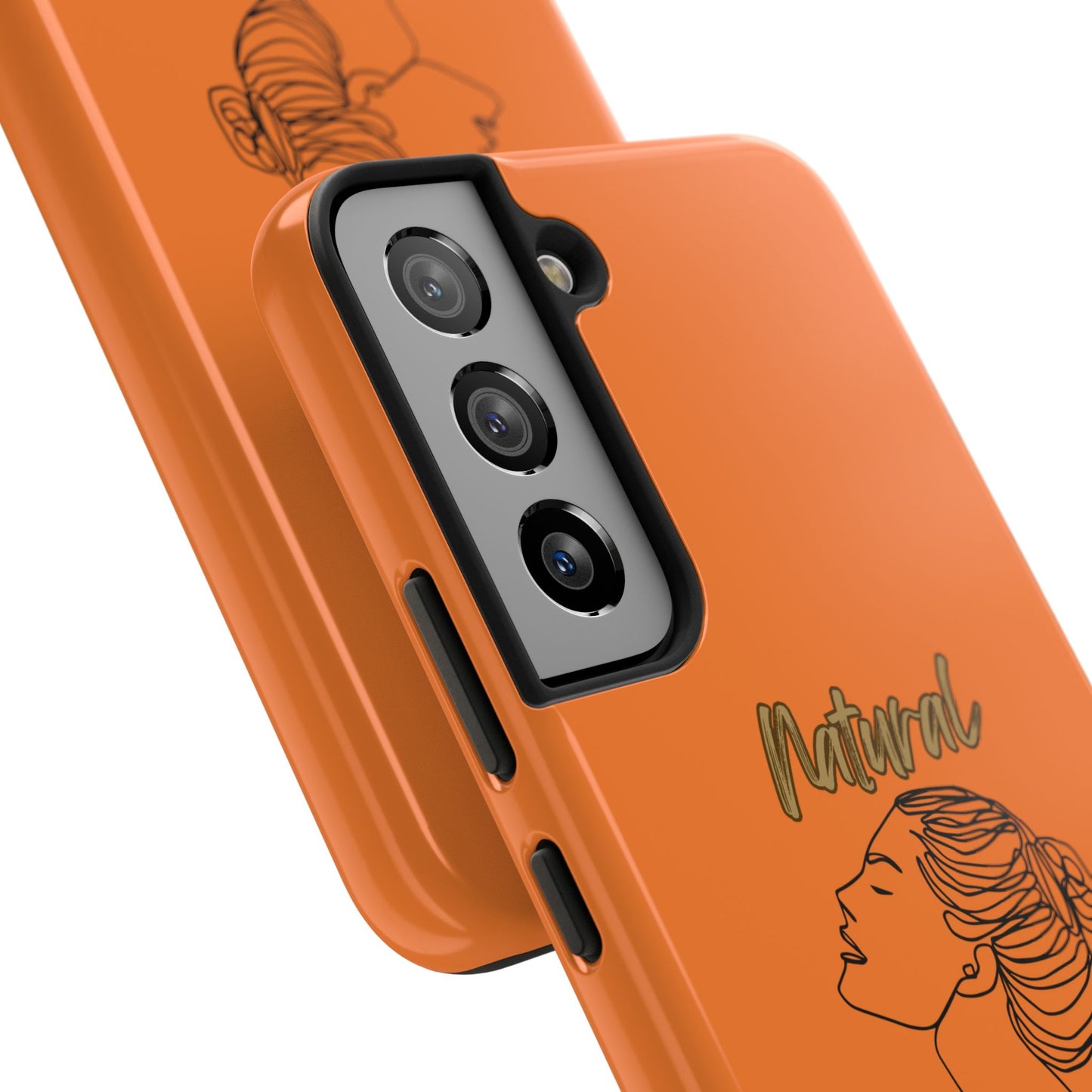Natural Woman Wet Bun (BL) Tough Phone Cases CRUSTA