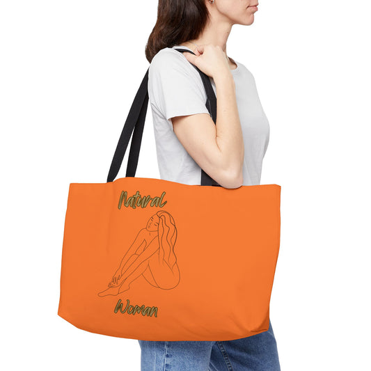 Natural Woman Beauty (BL) Weekender Tote Bag CRUSTA
