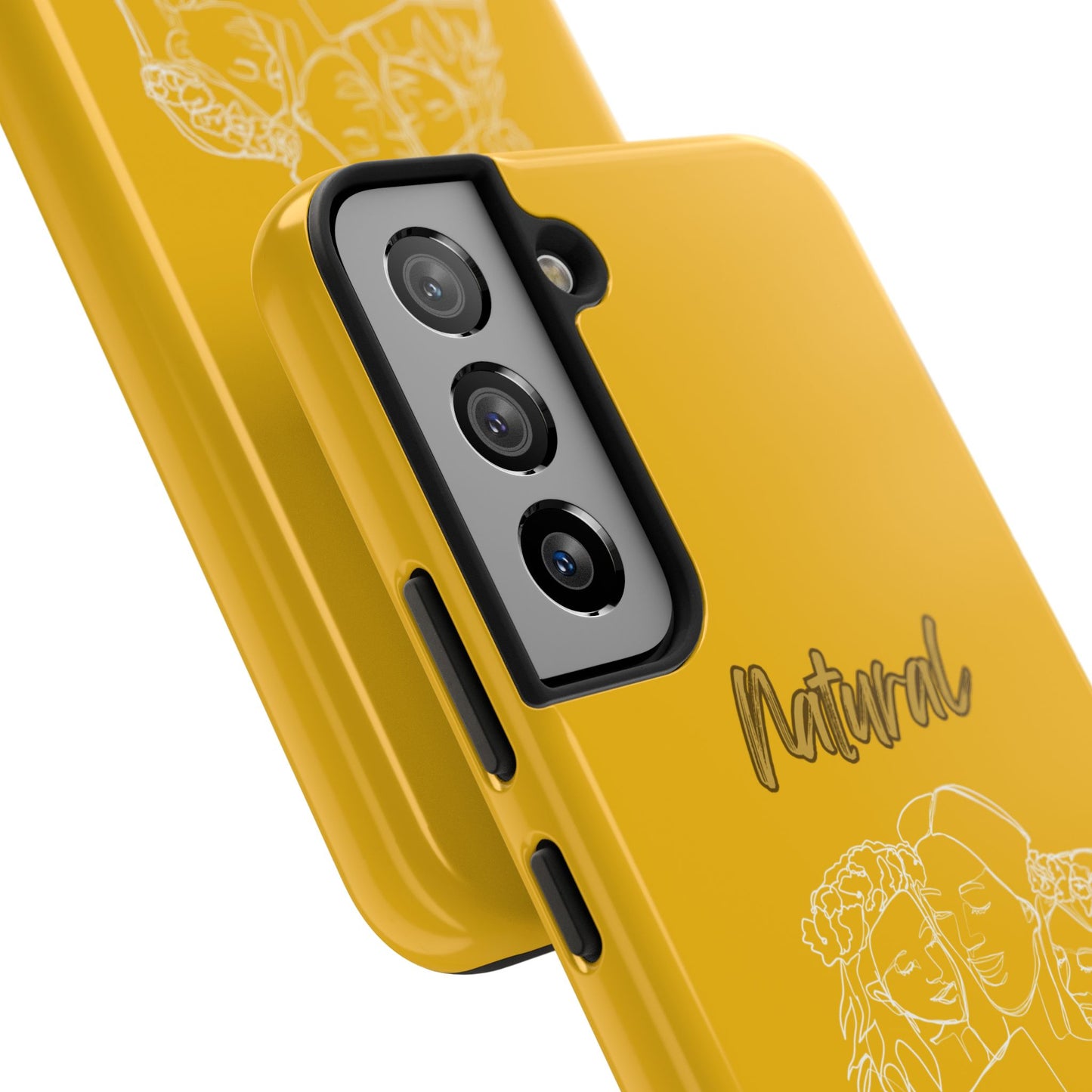 Natural Woman Me & My Girls (WL)Tough Phone Cases YELLOW