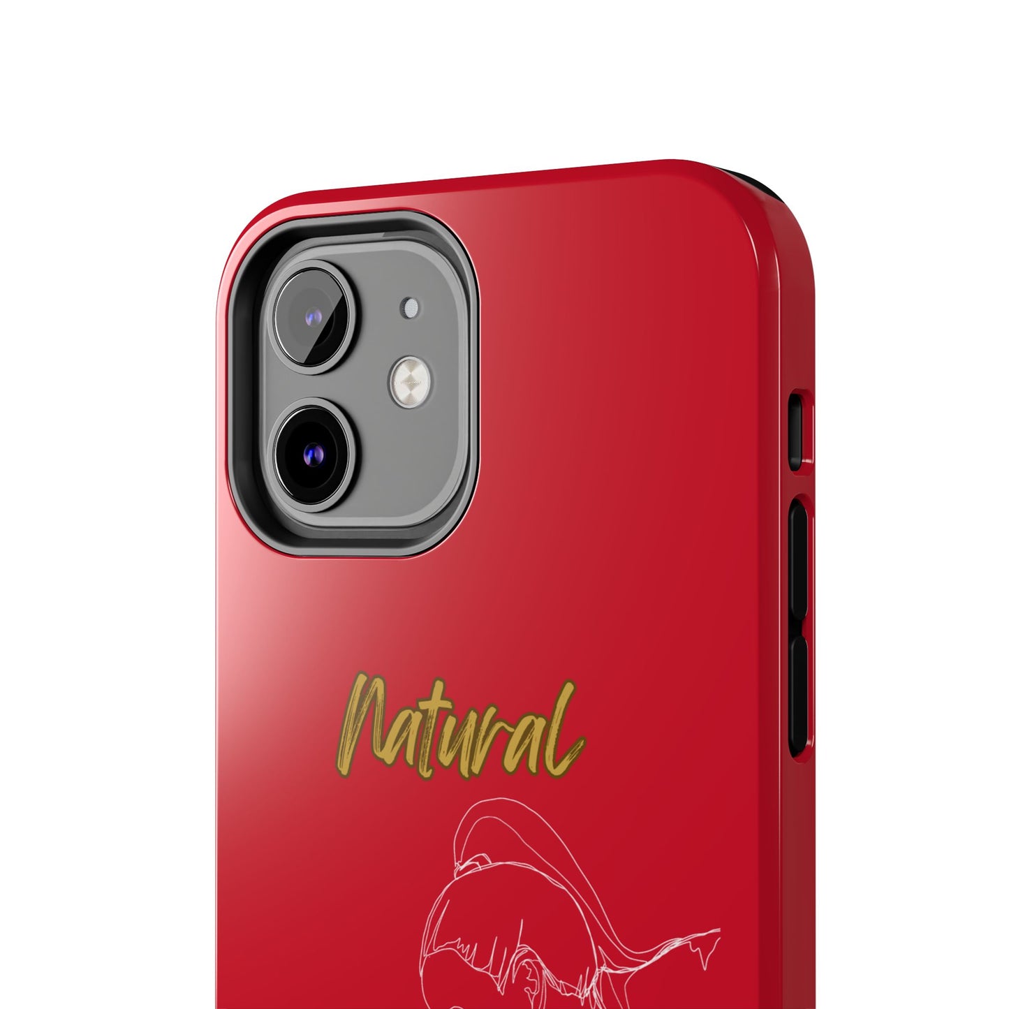 Natural Woman New Life (WL)Tough Phone Cases DARK RED