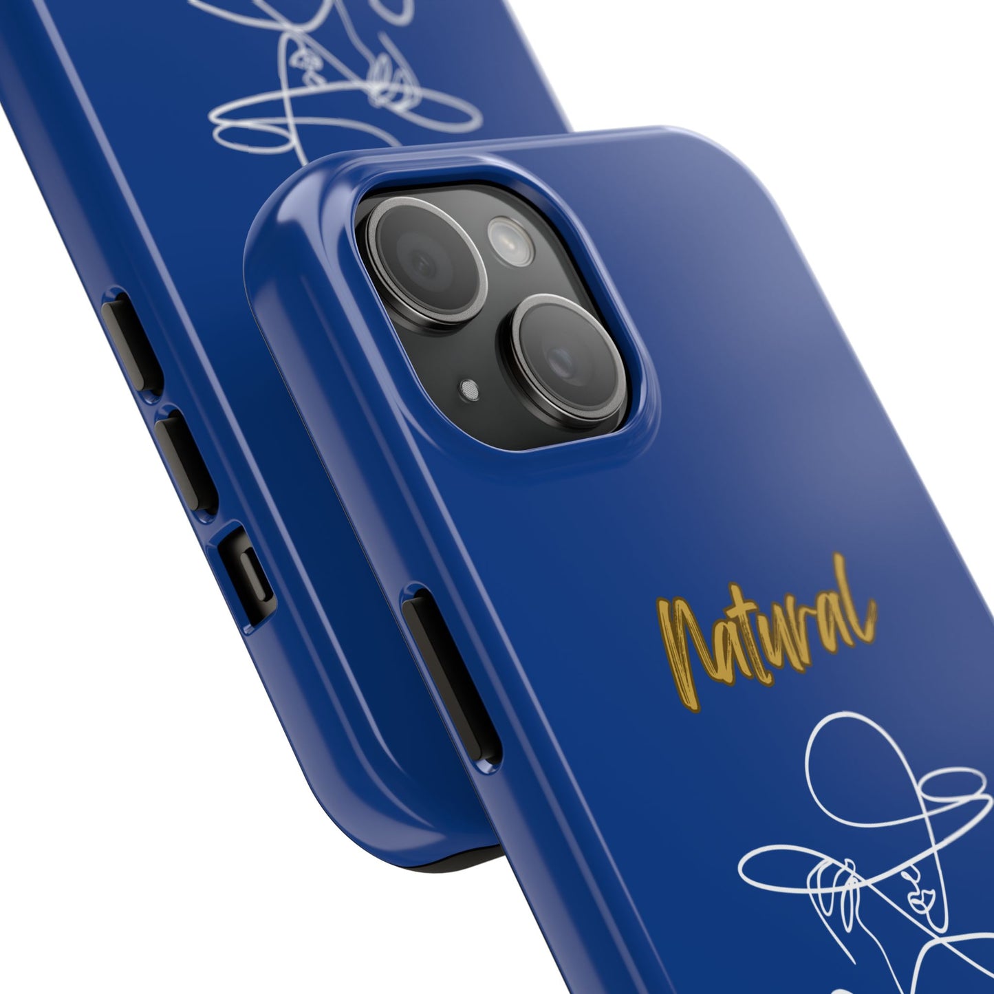 Natural Woman An Original (WL)Tough Phone Cases DARK BLUE